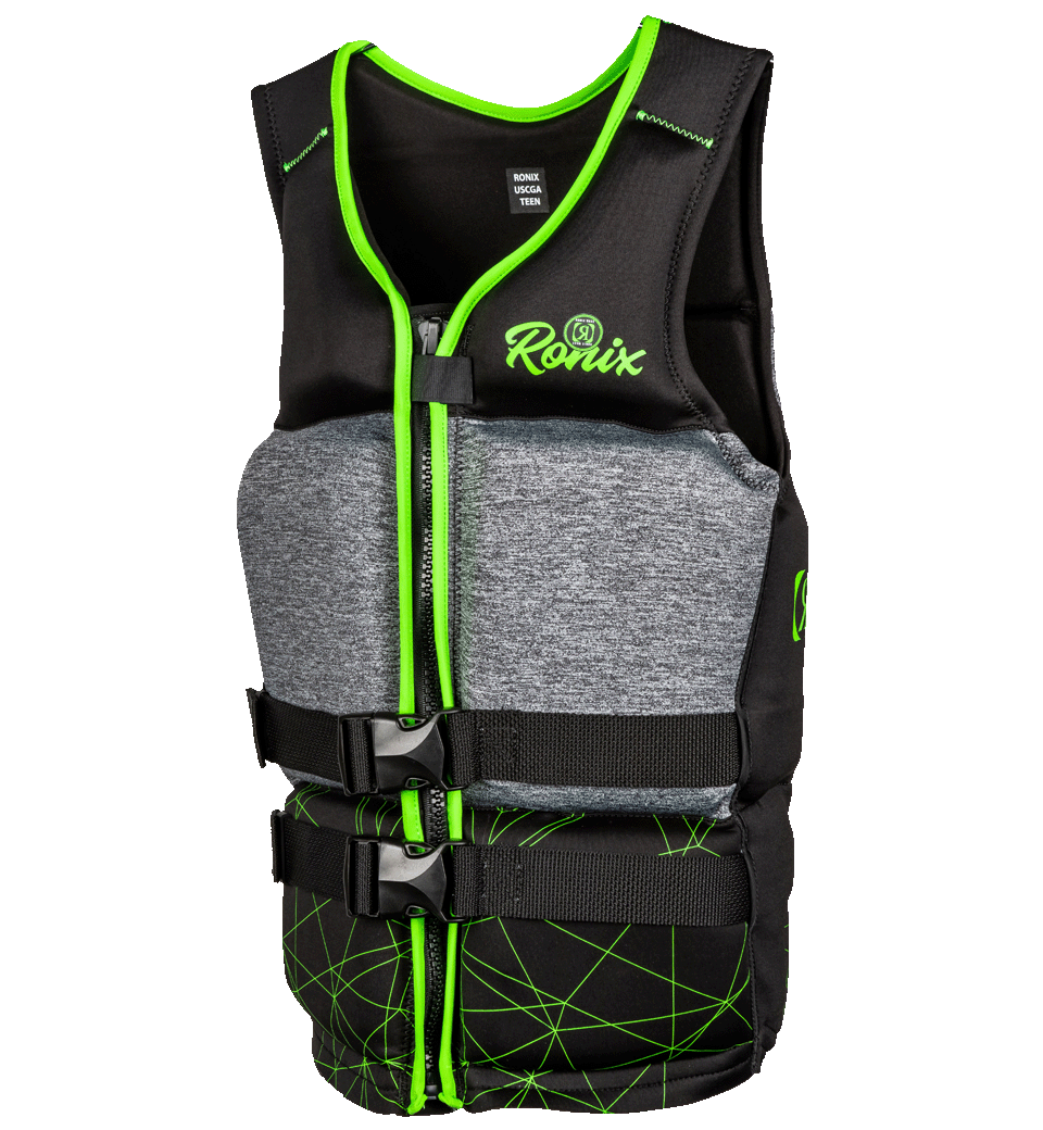 RONIX - Supreme CGA Life Vest - Charcoal Grey / Black