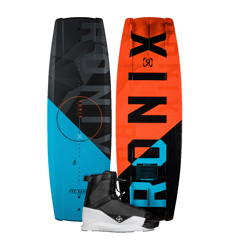 Ronix Packages | VAULT 125/130 WITH DISTRICT | Ronix Wakeboards