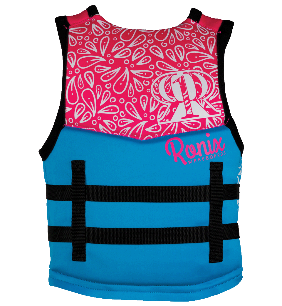 2021 RONIX GIRLS CGA AUGUST VEST YOUTH BACK copy
