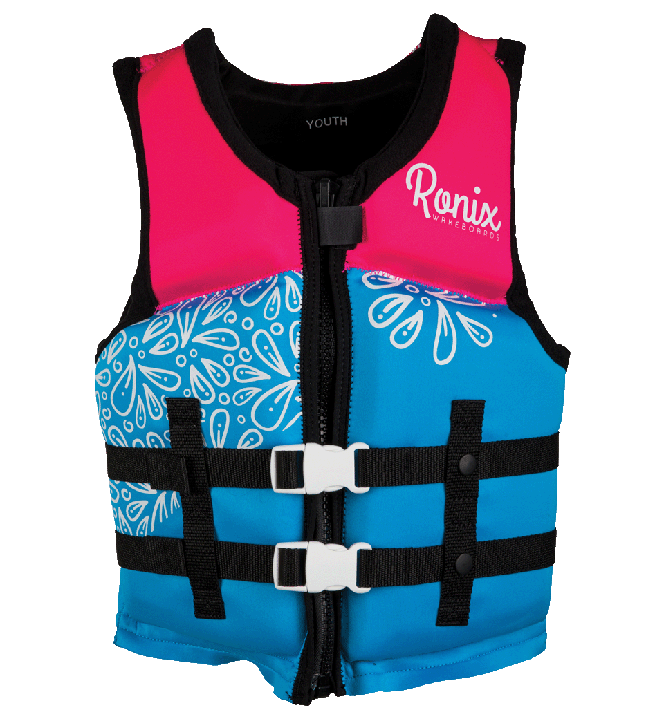 2021 RONIX GIRLS CGA AUGUST VEST YOUTH FRONT copy