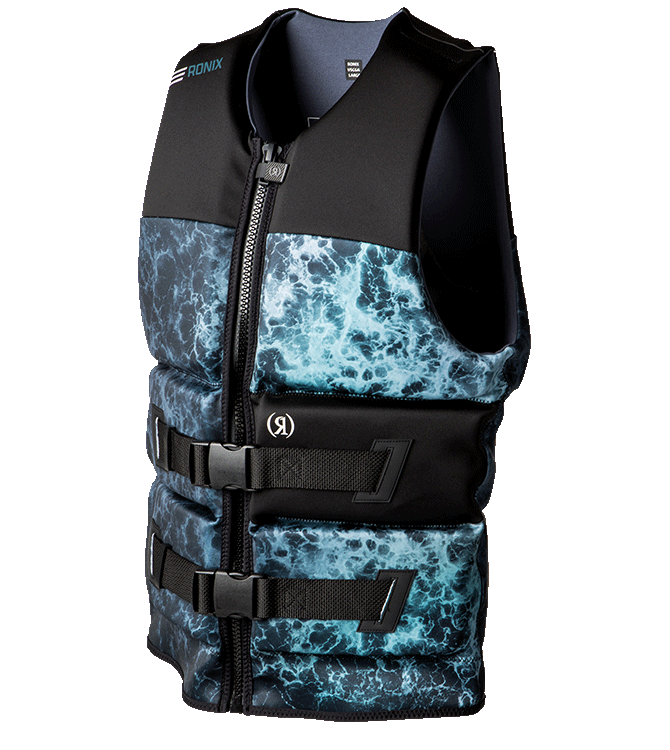  Ronix Supreme - Yes - US/CA CGA Life Vest, Charcoal  Grey/Black, 3X-Large : Sports & Outdoors