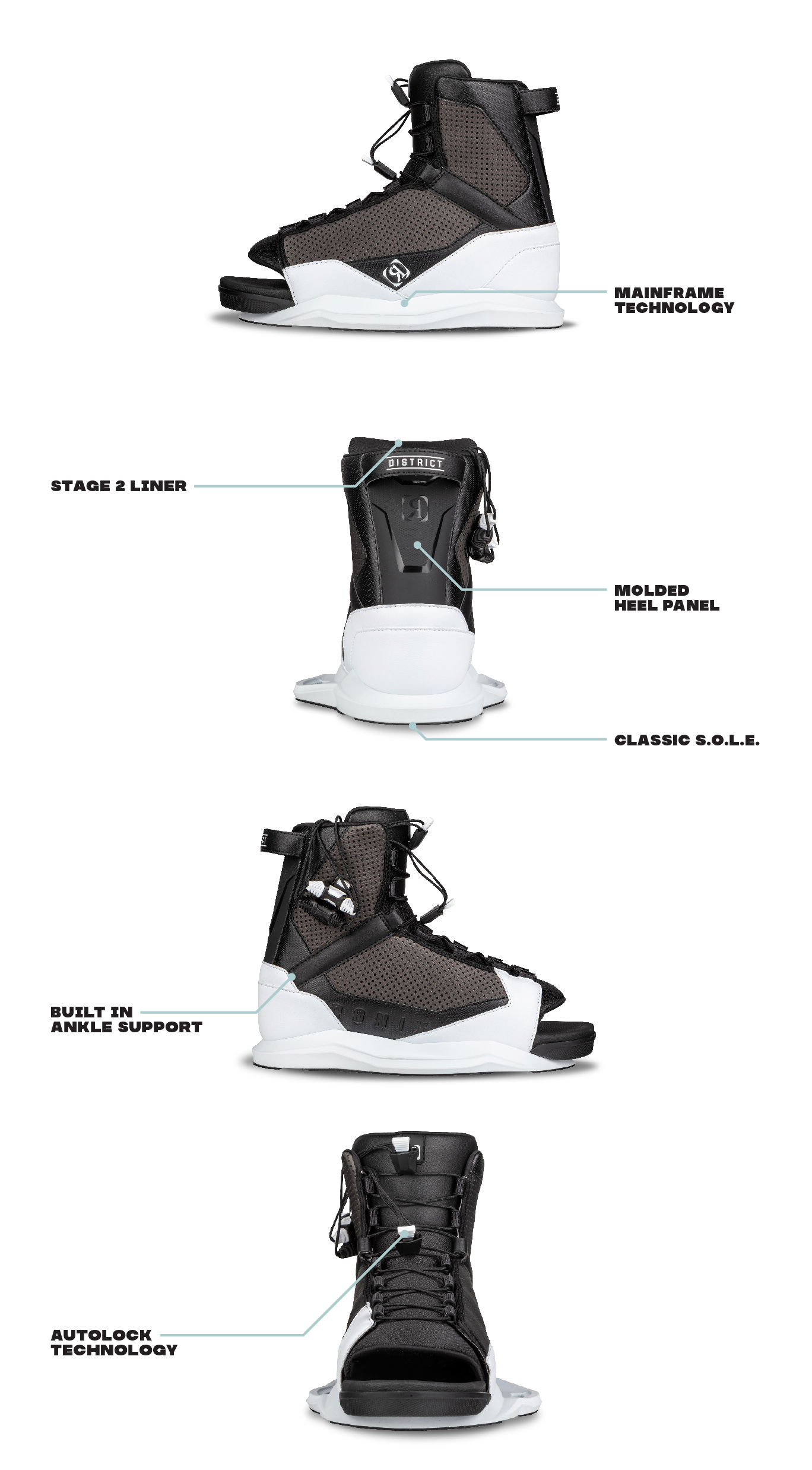 Ronix Boots | District Boots | Ronix Wake
