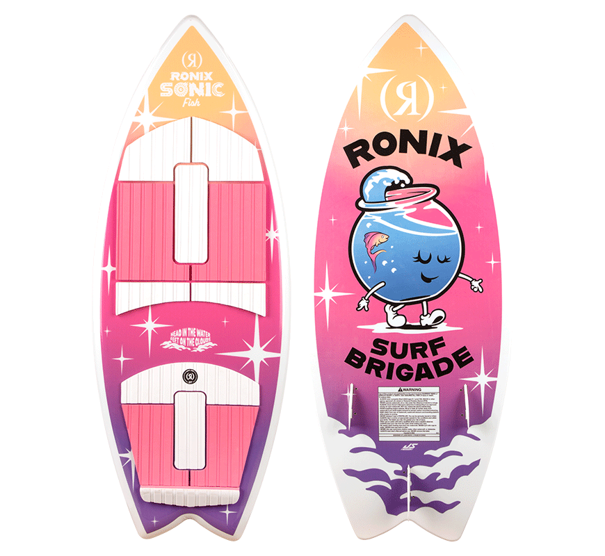 Ronix Super Sonic Space Odyssey Girl's Fish Surfer Ronix Super Sonic Space Odyssey Girl's Fish Surfer