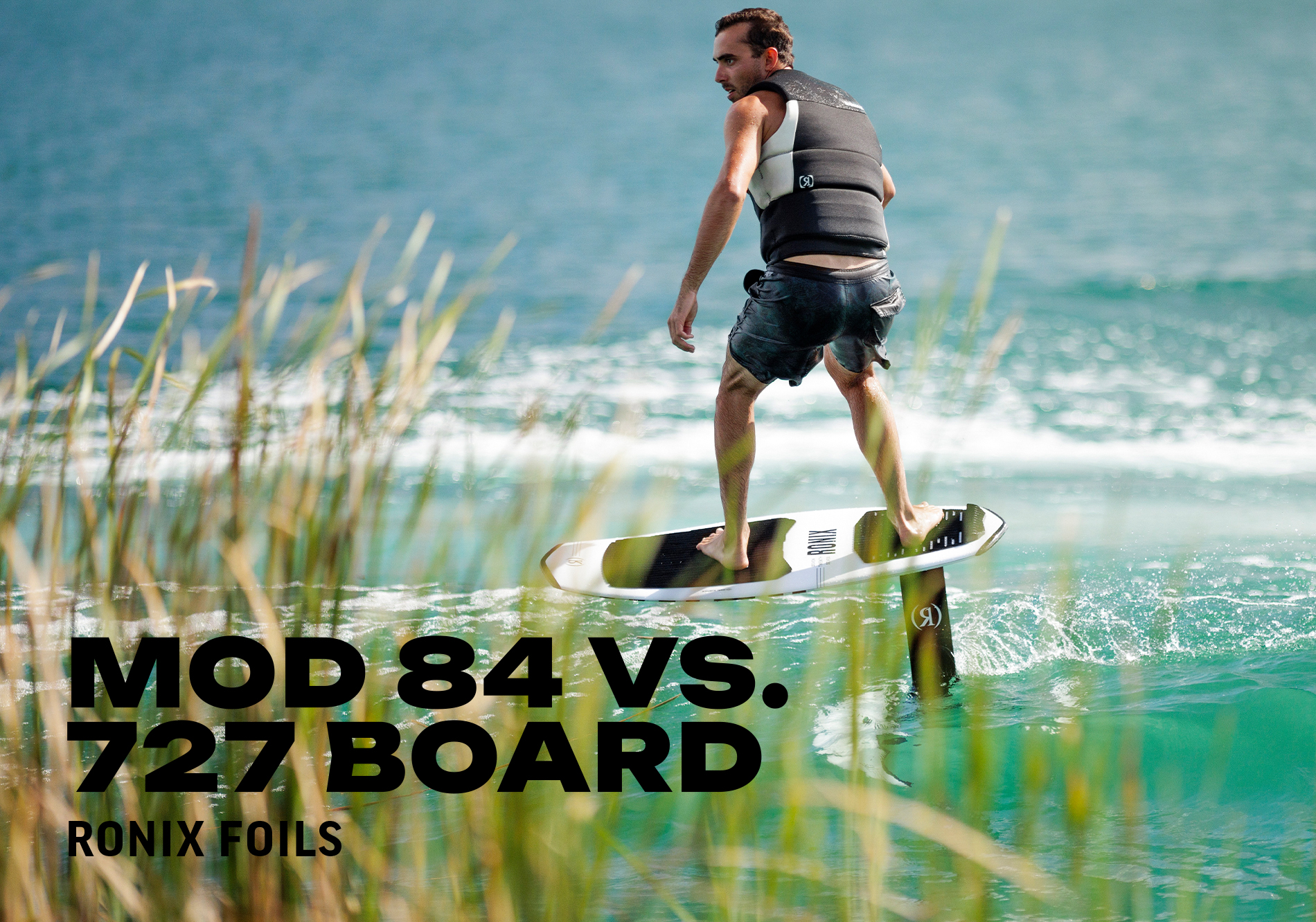 Ronix 727 Tuff Tech Foil Board | Bulletproof Stability for Flight