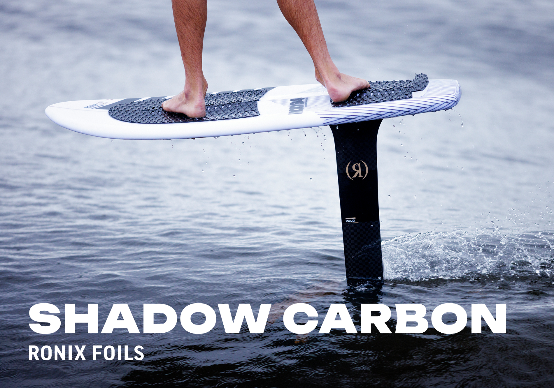 High Aspect Rear Stabilizer - Shadow Carbon | Ronix Wake