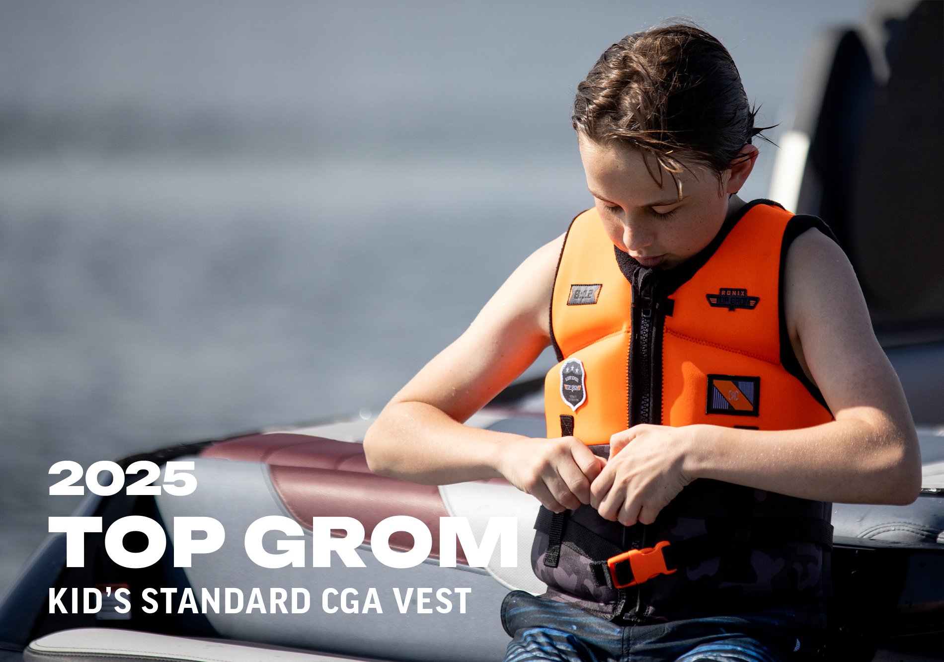 Ronix Top Grom Child CGA Vest | Coast Guard Approved Kid's Life