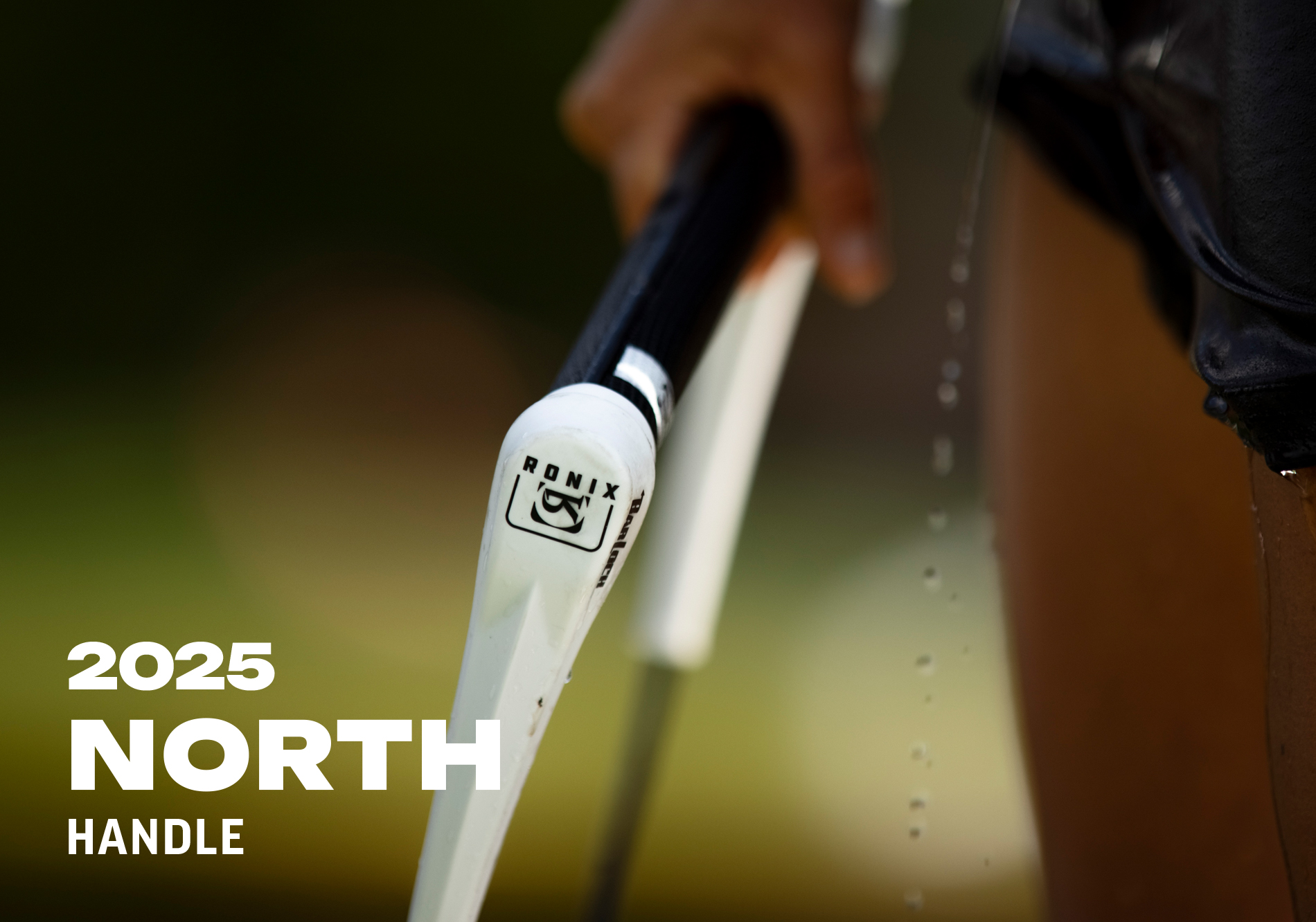 RonHarmanノースリーブ Ronix North Handle | Silicone BarLock Wakeboard Handle with