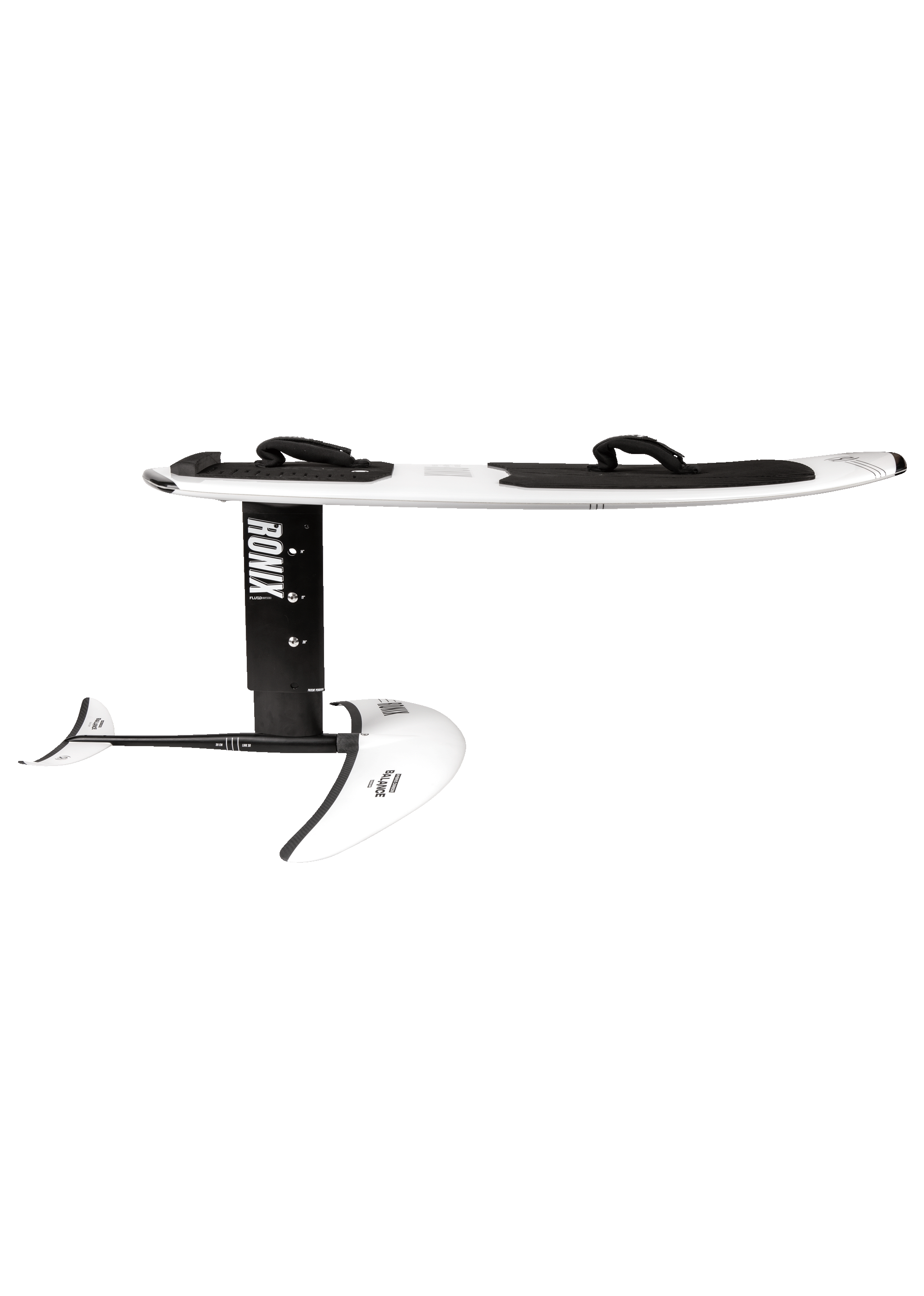 2025 RONIX FOILS - HYBRID CARBON ALLOY - SHIFT ADJUSTABLE MAST BALANCE 1300 FRONT WING 240 REAR STABILIZER - 727 BOARD SIDE 2