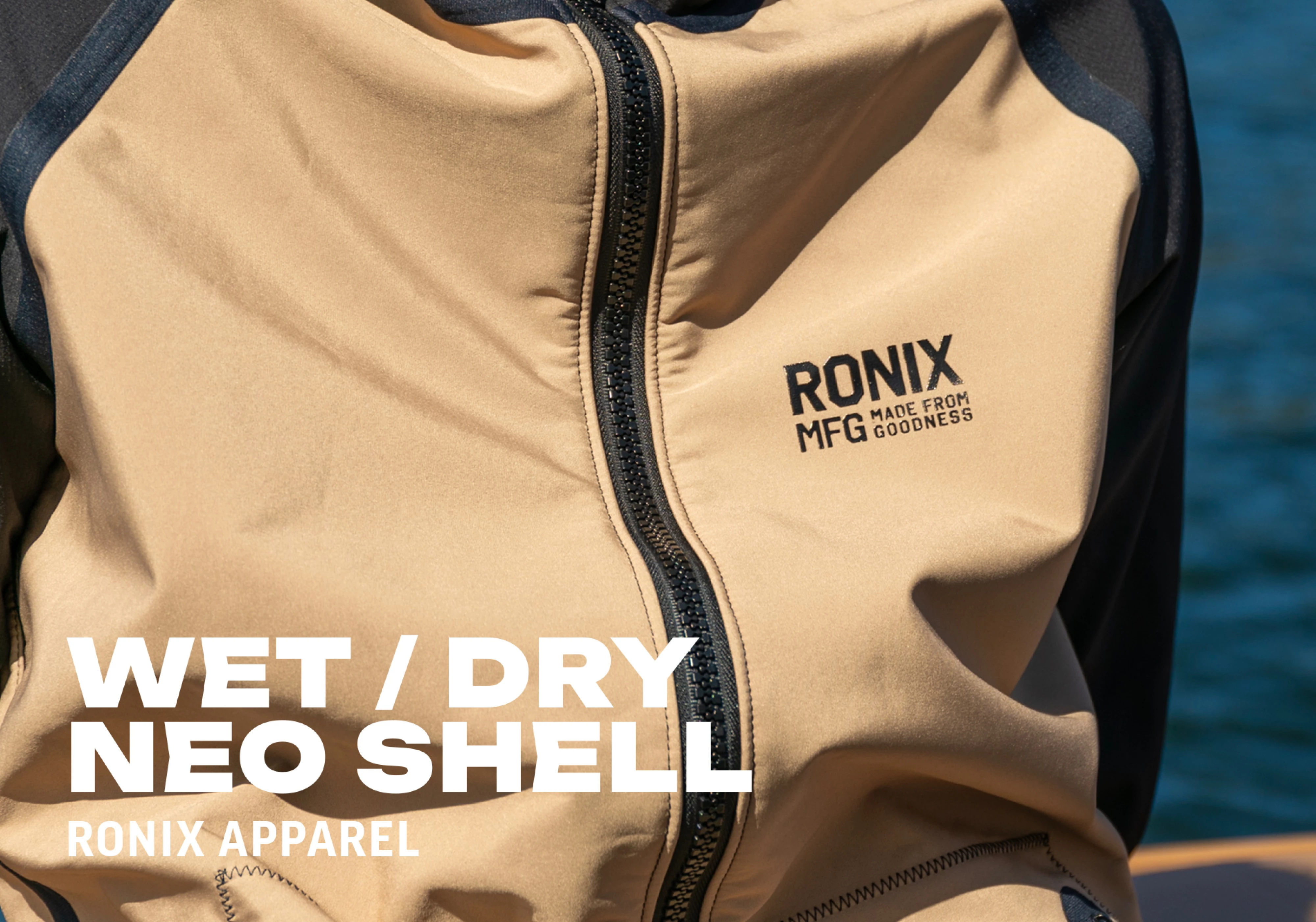 WET : DRY   NEO SHELL  RONIX APPAREL