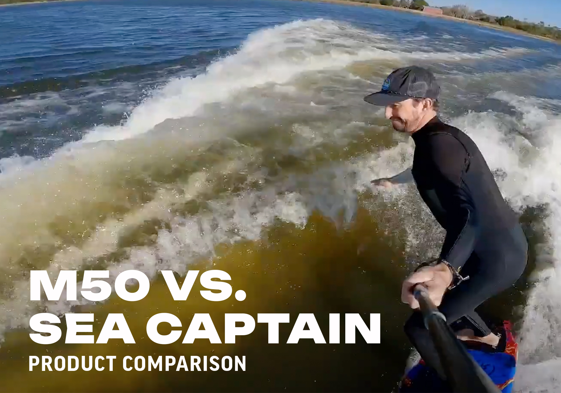 Ronix Sea Captain Tuff Tech Wakesurf Board | Thruster-Style Drive
