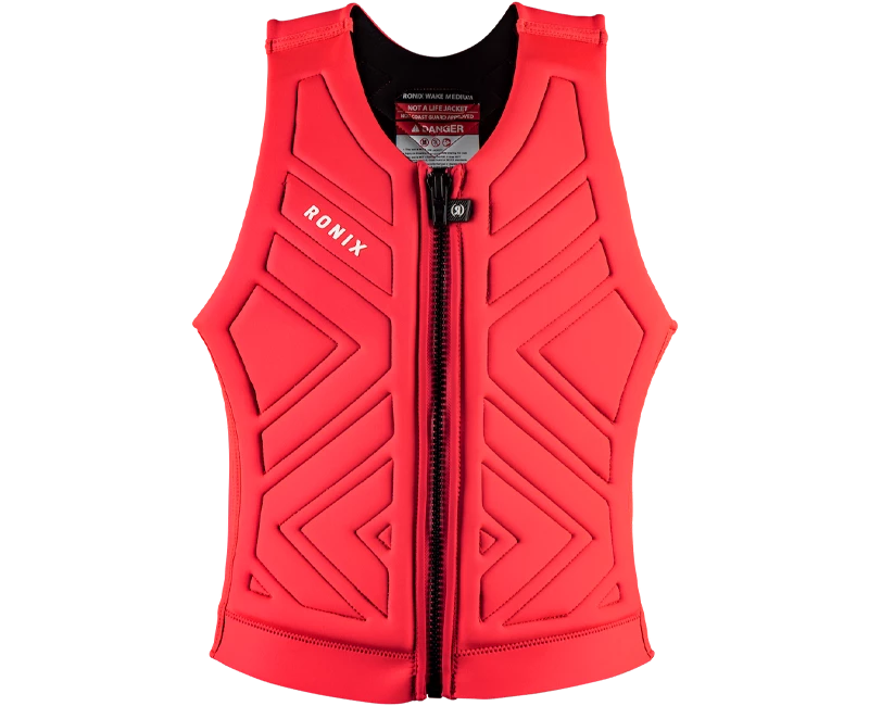 RONIX IMPACT VEST WOMEN'S MOONSTONE NEON BLUSH - 2026 - FRONT 