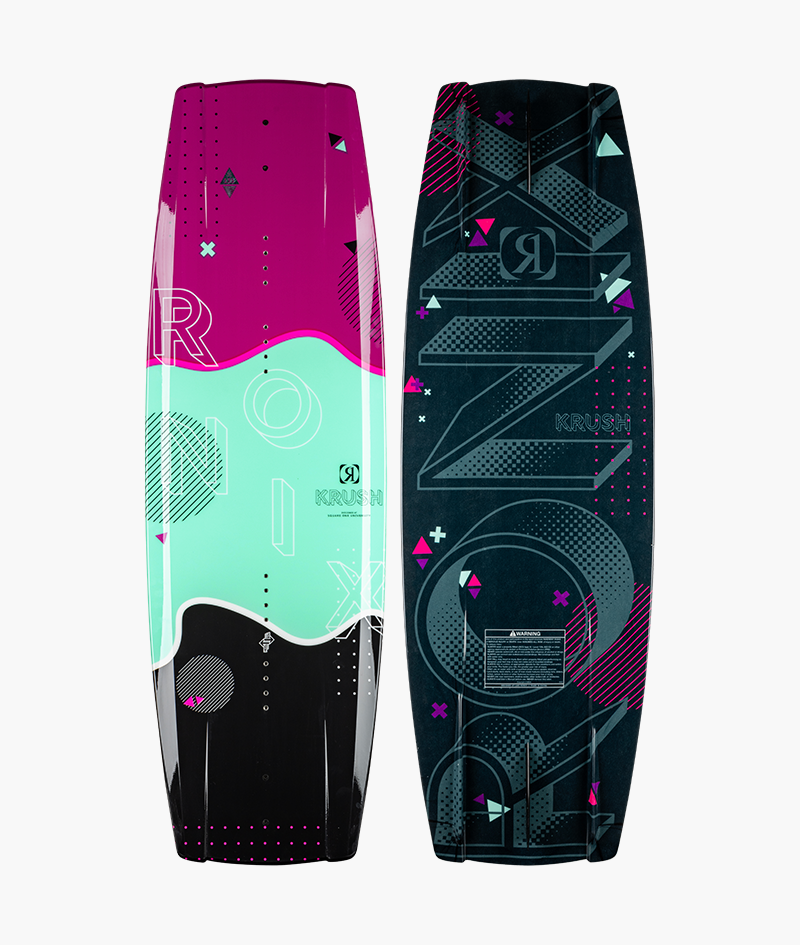 Ronix Krush Wakeboard, 125 cm w/Halo Boots, 8-10.5