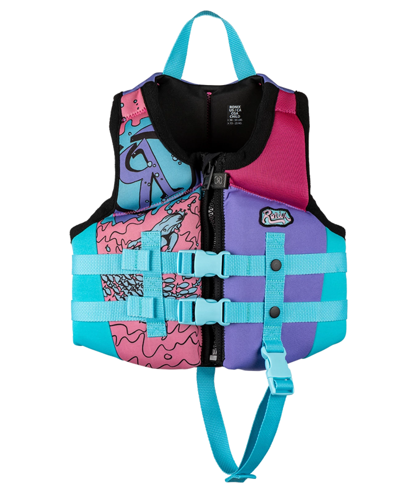 RONIX VESTS GIRL'S AUGUST CHILD CGA - 2026 - FRONT