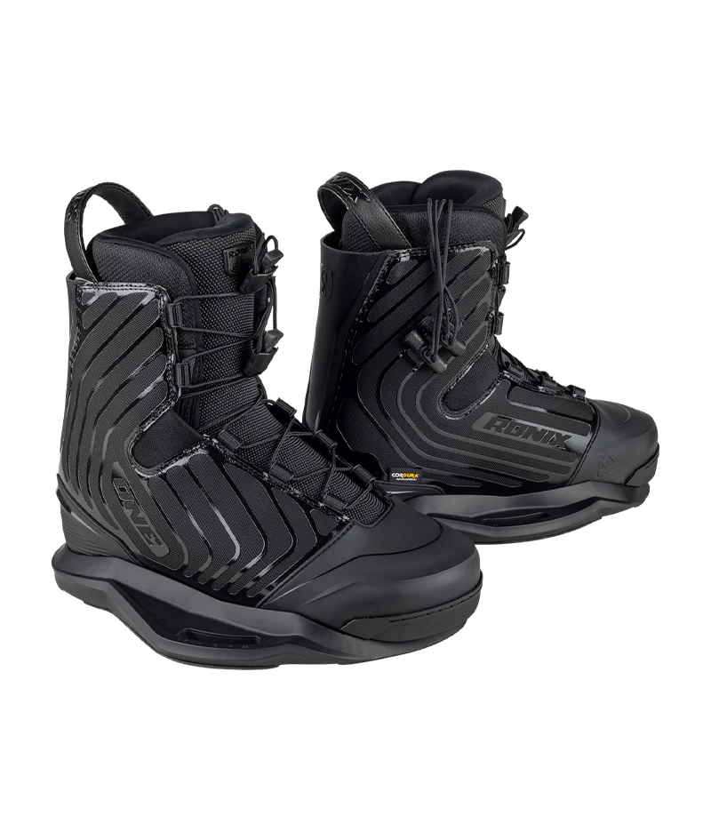 Ronix ONE Gloss Midnight Intuition+ Wakeboard Boots | 2026 Ronix ONE Gloss Midnight Intuition+ Wakeboard Boots | 2026