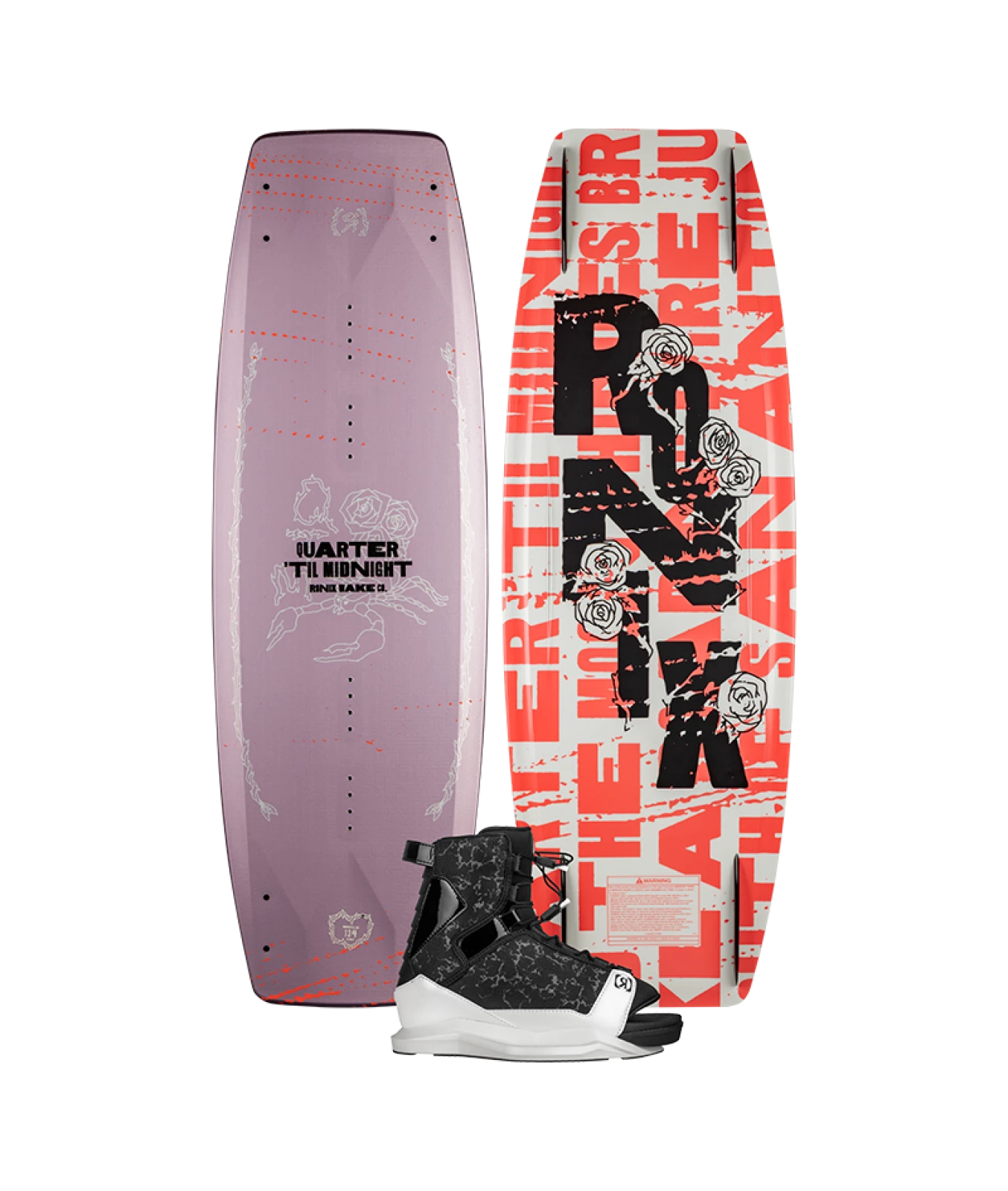 RONIX WAKE PACKAGES QUARTER TIL MIDNIGHT W - HALO
