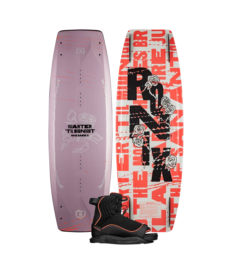 RONIX WAKE PACKAGES QUARTER TIL MIDNIGHT W - LUXE