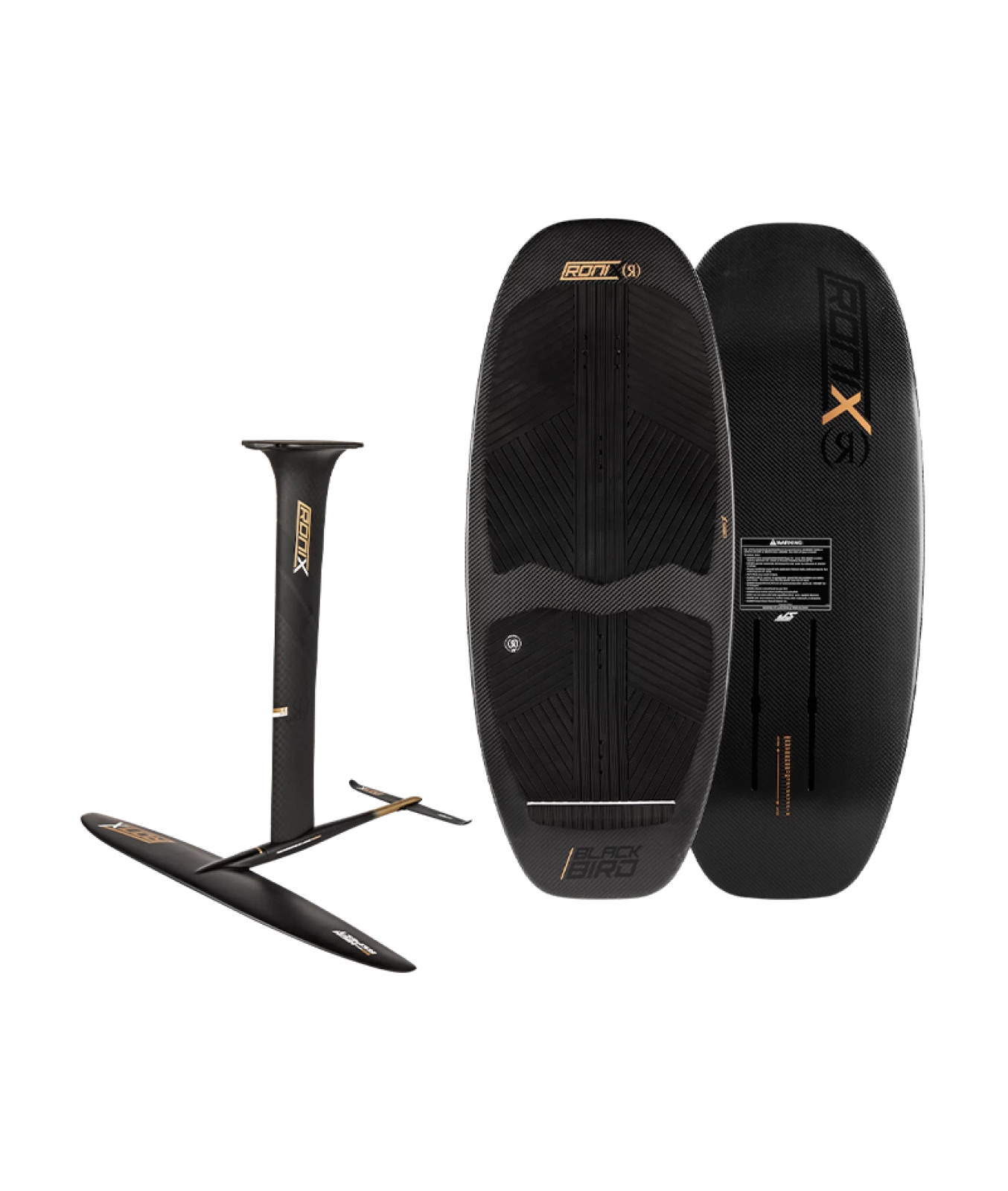RONIX WAKEFOIL - Velo Mast 29in. - Fuse. 39 - H.A. Wing 1010 - H.A. Stab. 135 - Blackbird