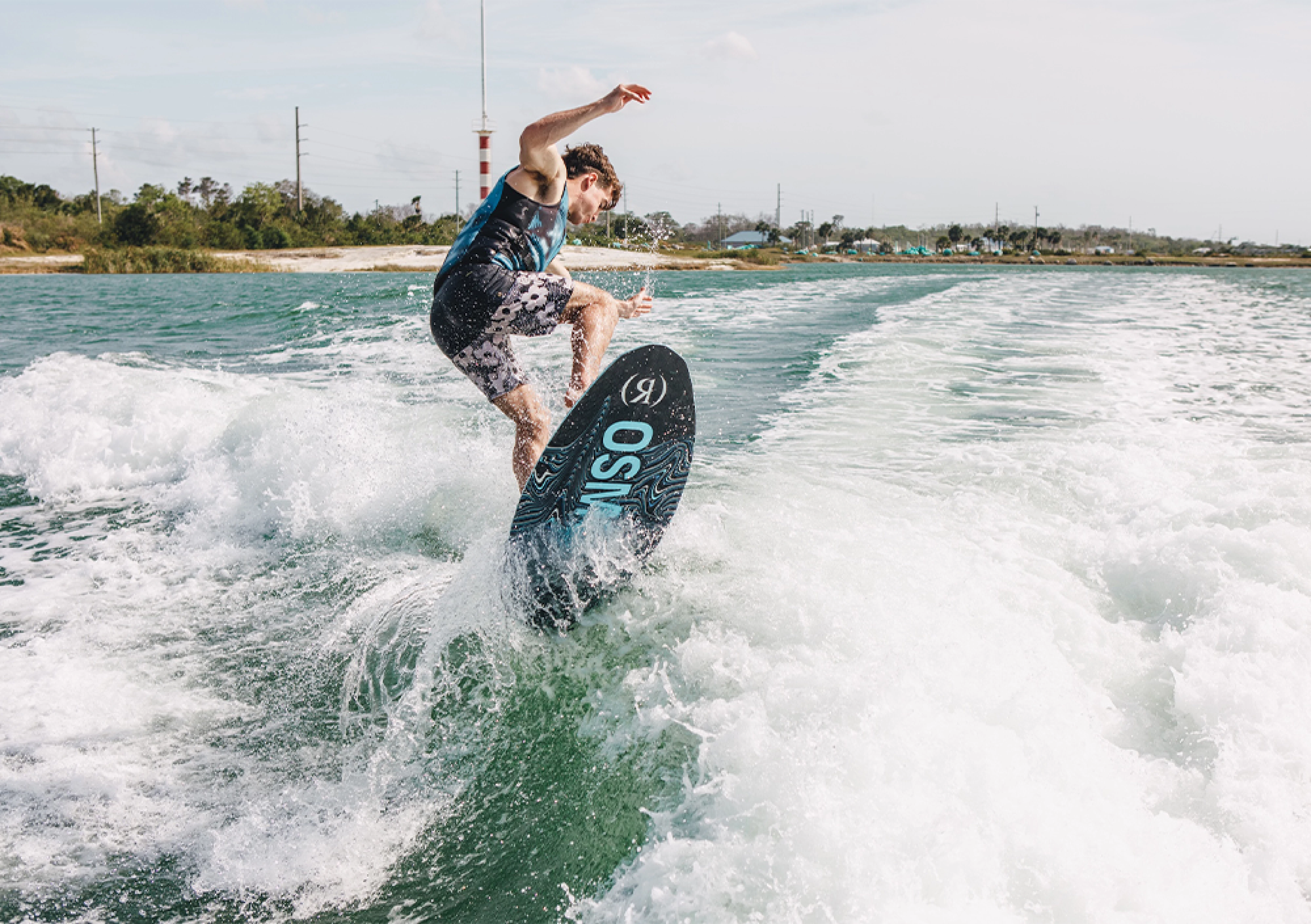 RONIX WAKESURFERS - OSMO SKIMMER - DARK MATTER - 35