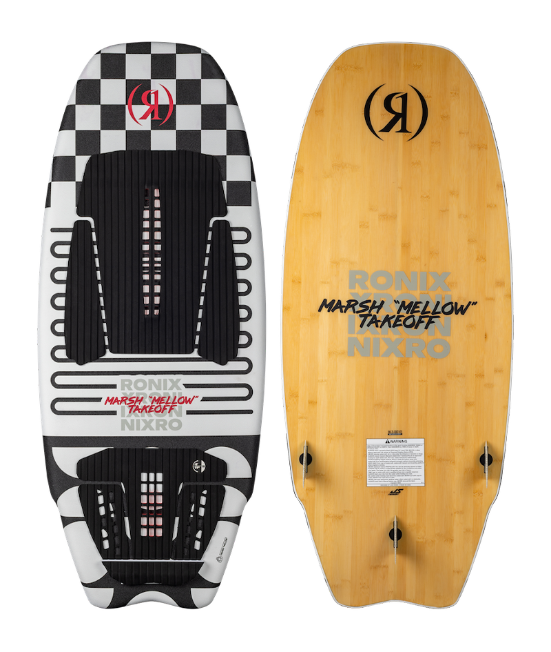 Ronix Takeoff Marsh “Mellow” Wakesurf Board | Beginner-Friendly