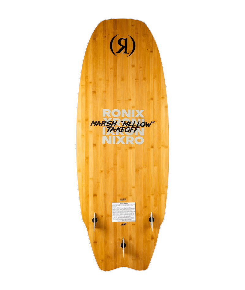 2017 Ronix Marsh Mellow 4.8 ウェイクサーフィン Ronix Takeoff Marsh “Mellow” Wakesurf Board | Beginner-Friendly