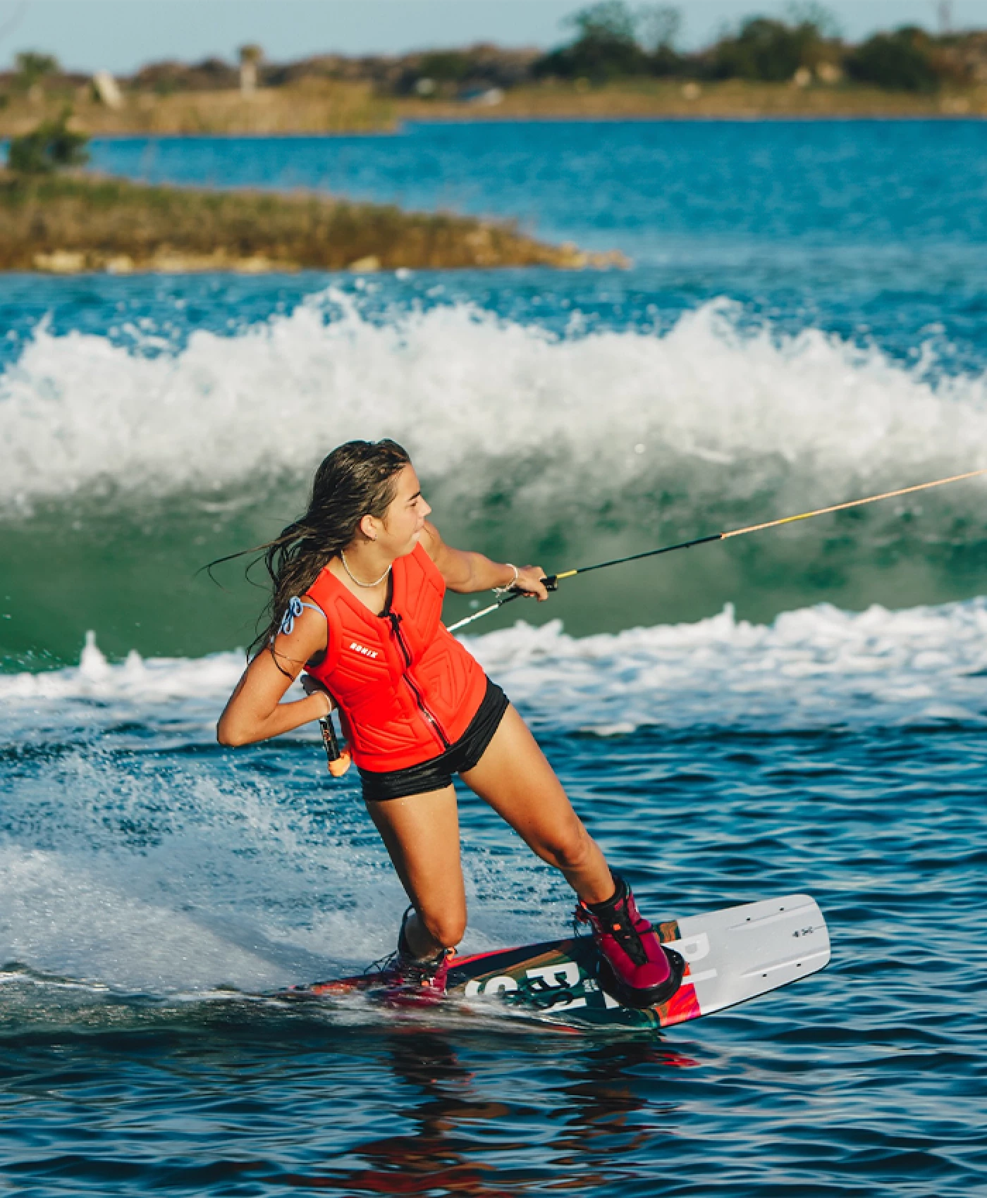 RONIX IMPACT JACKET - MOONSTONE NEON BLUSH - 58 copy