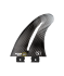 RONIX WAKESURF FINS BUTTON FLO THRU CARBON LEFT 4.5 SIDE 1