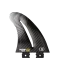 RONIX WAKESURF FINS BUTTON FLO THRU CARBON RIGHT 4.5 SIDE 2