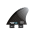 RONIX WAKESURF FINS BUTTON BLUEPRINT CARBON CENTER 3.0 SIDE 1