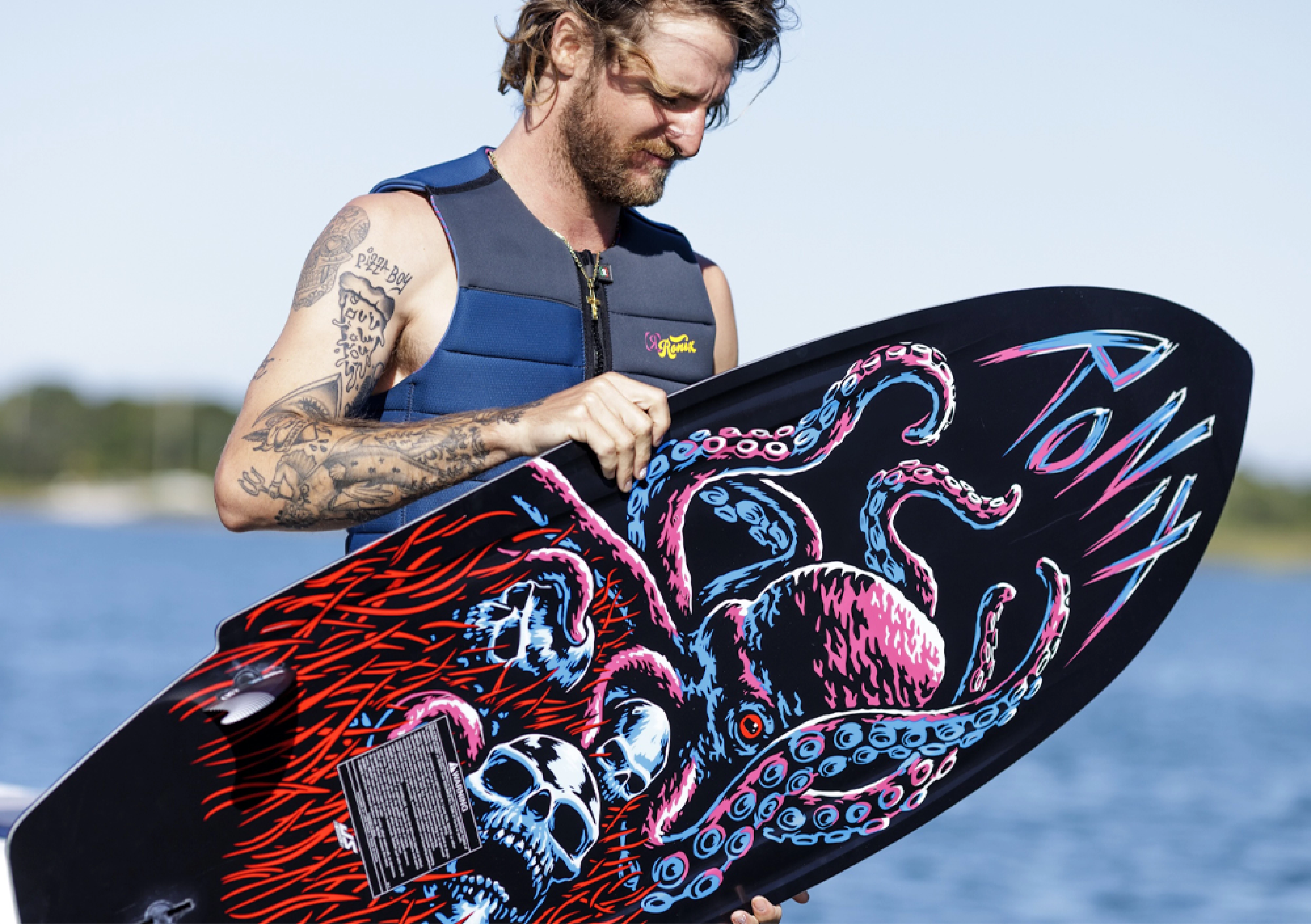 RONIX WAKESURFERS - SEA CAPTAIN - TUFF TECH - 90