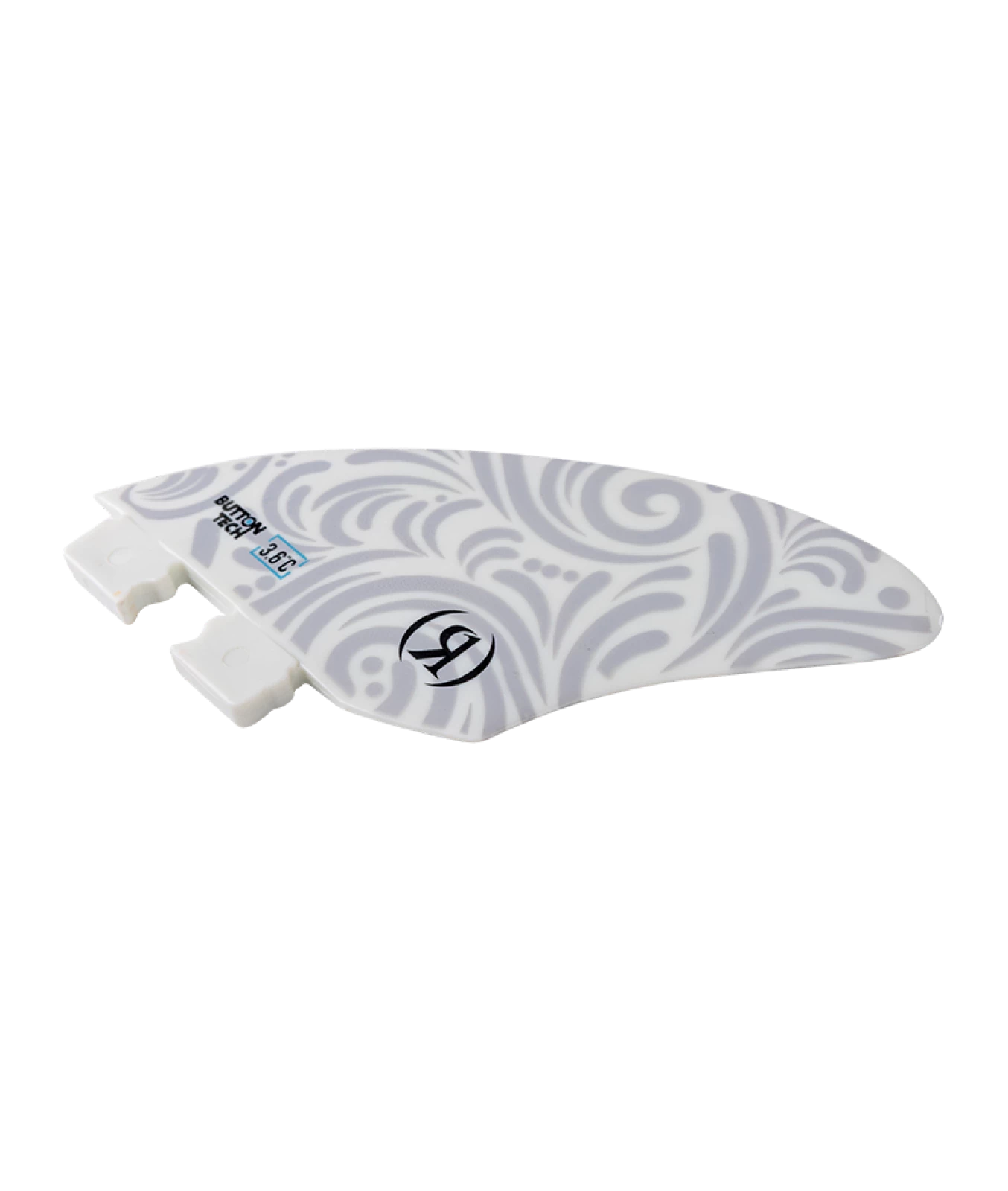 RONIX WAKESURF FINS BUTTON ALOHA FIBERGLASS 3.6 IN. INSET 2