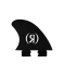 RONIX WAKESURF FINS BUTTON FIBERGLASS ALFRED 2.9 IN. SIDE B