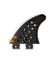 RONIX WAKESURF FINS BUTTON  CHEESE GRATER CARBON 3.5 A SIDE 1