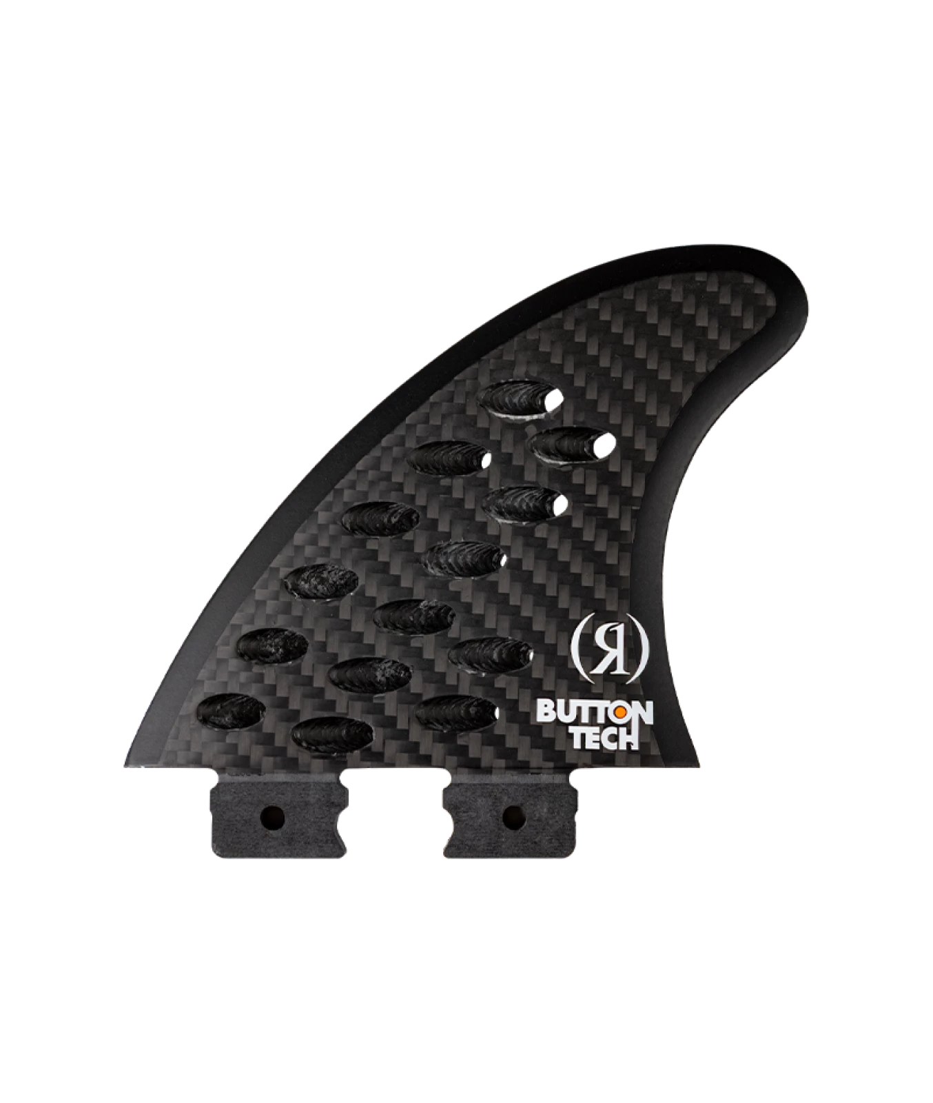 RONIX WAKESURF FINS BUTTON  CHEESE GRATER CARBON 3.5 B SIDE 1
