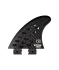 RONIX WAKESURF FINS BUTTON  CHEESE GRATER CARBON 3.5 B SIDE 1