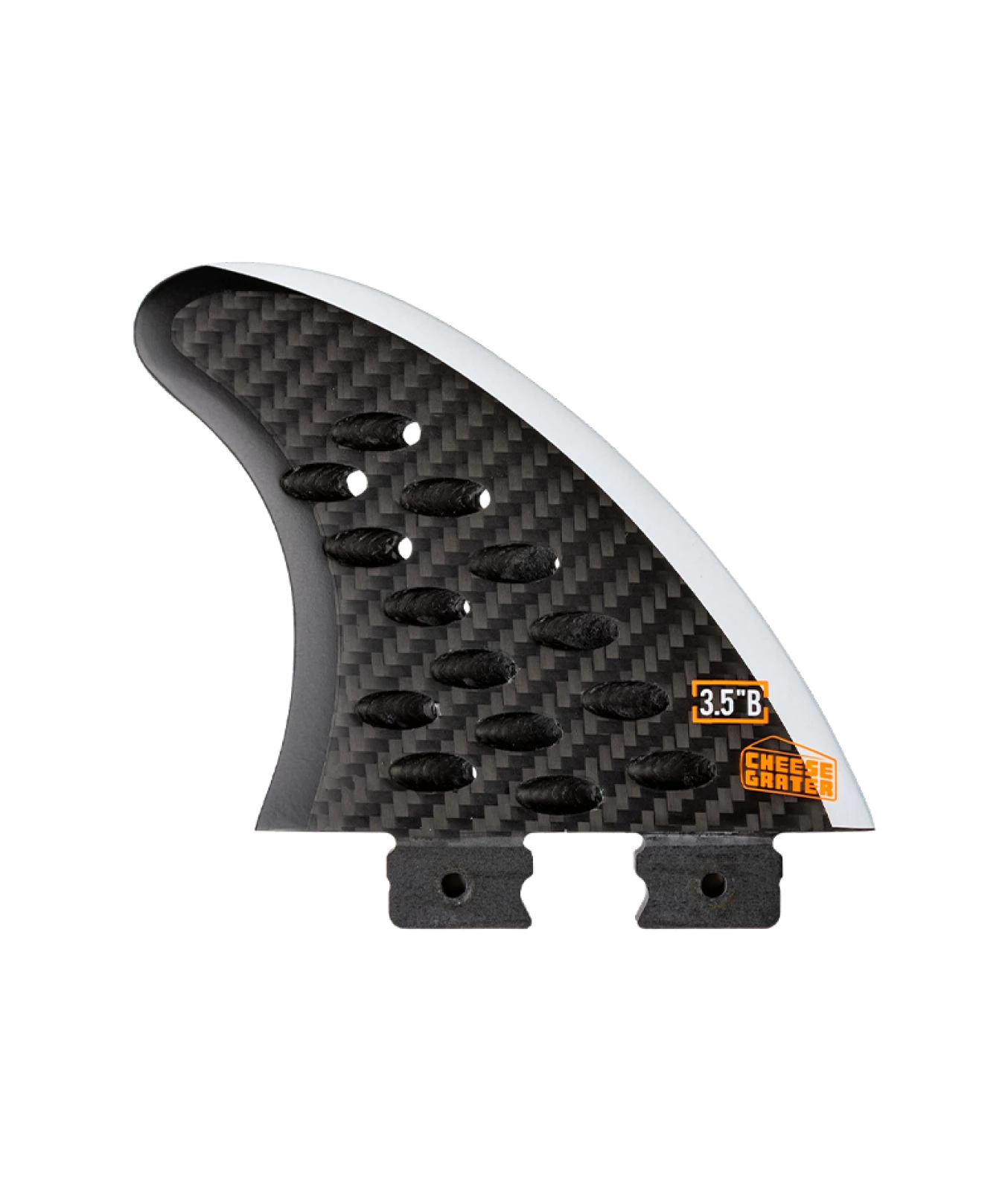 RONIX WAKESURF FINS BUTTON  CHEESE GRATER CARBON 3.5 B SIDE 2