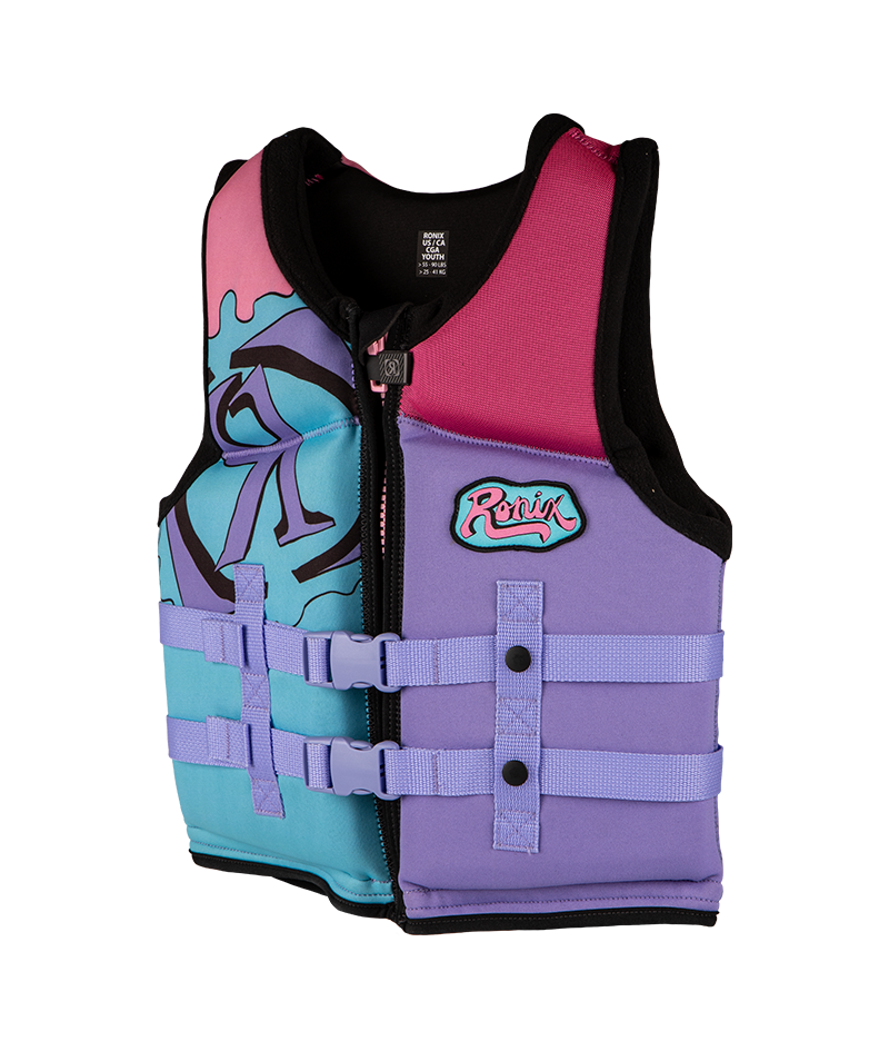 Ronix August Youth CGA Vest | Coast Guard Approved Girls Life