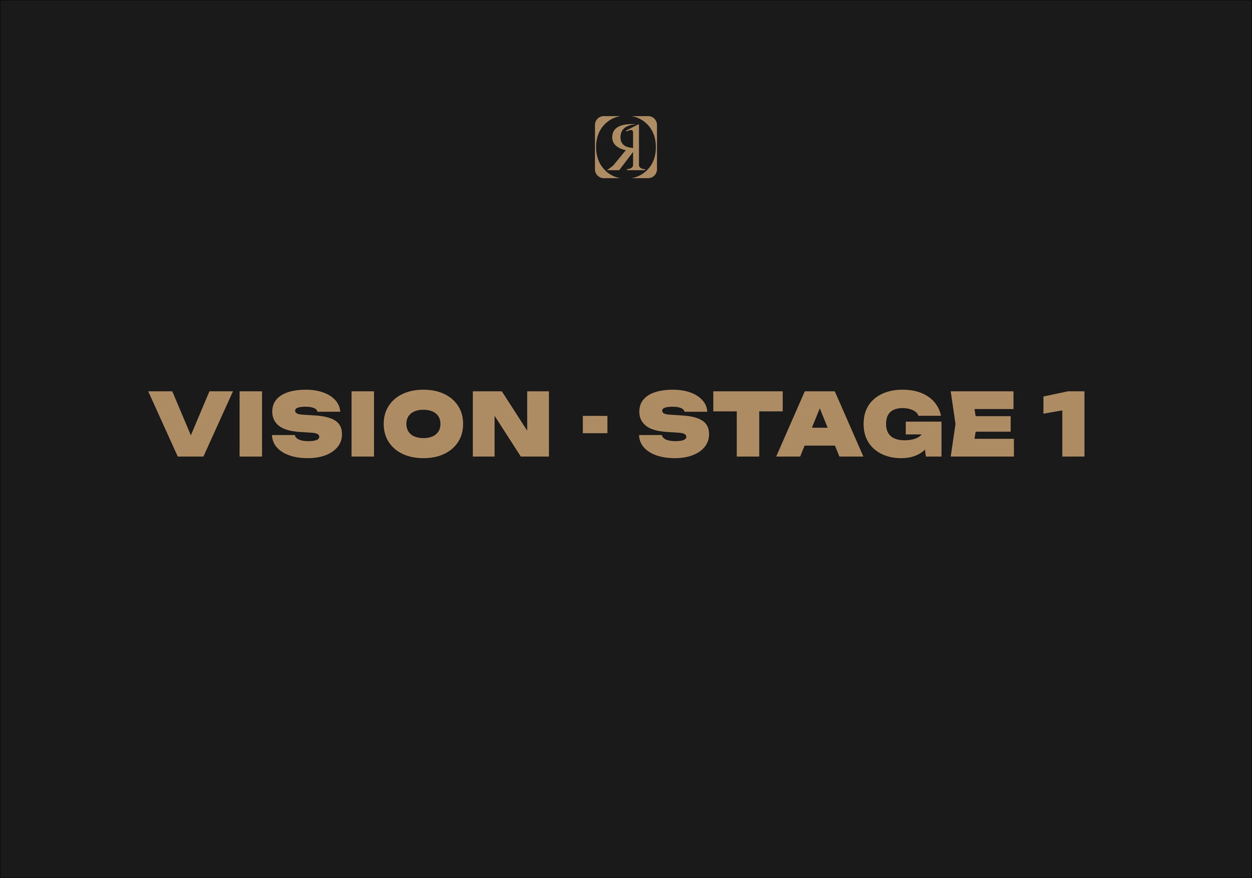 Vision - Stage 1 