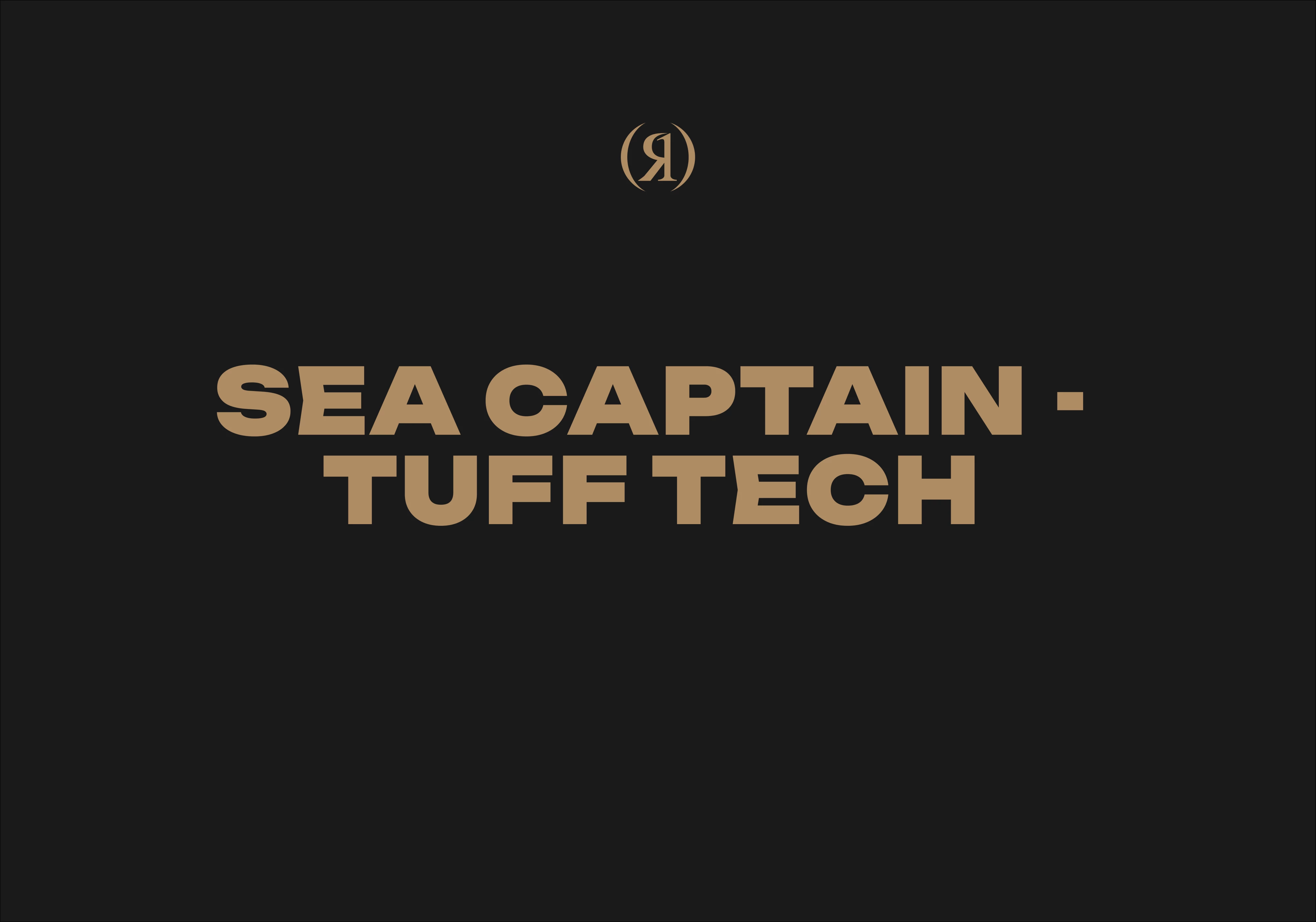 Sea Captain - Tuff Tech