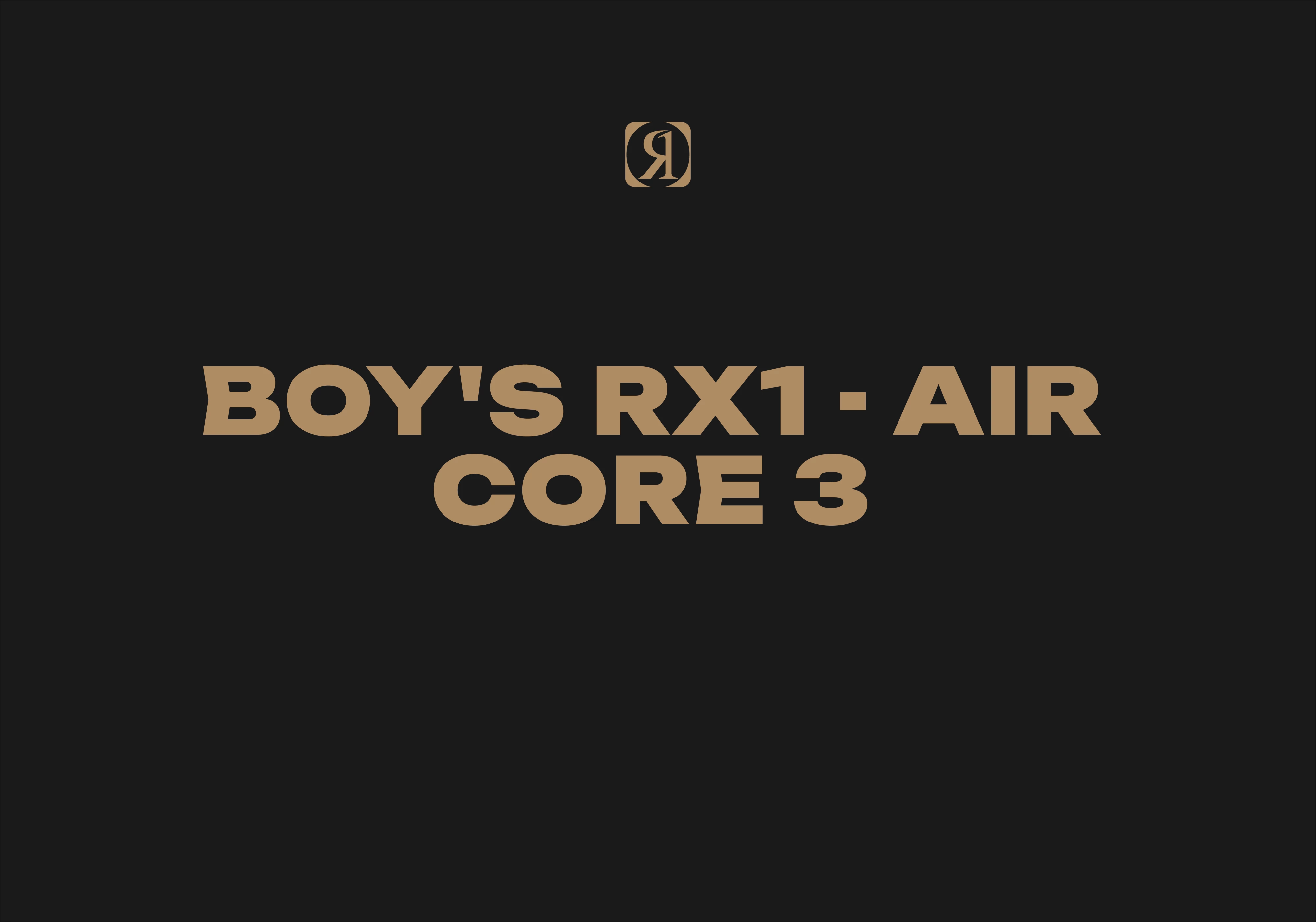 Boy's RX1 - Air Core 3 