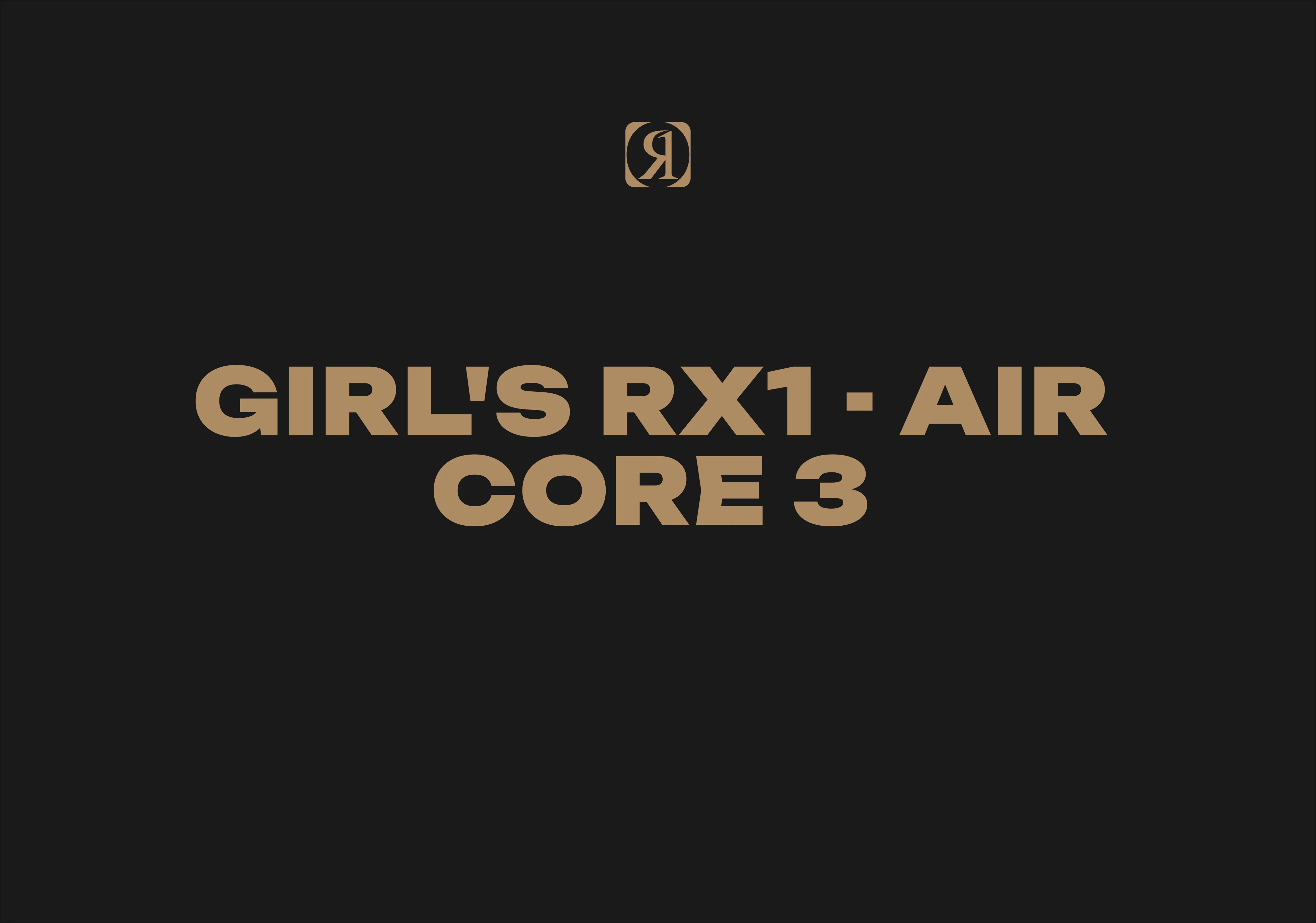Girl's RX1 - Air Core 3 