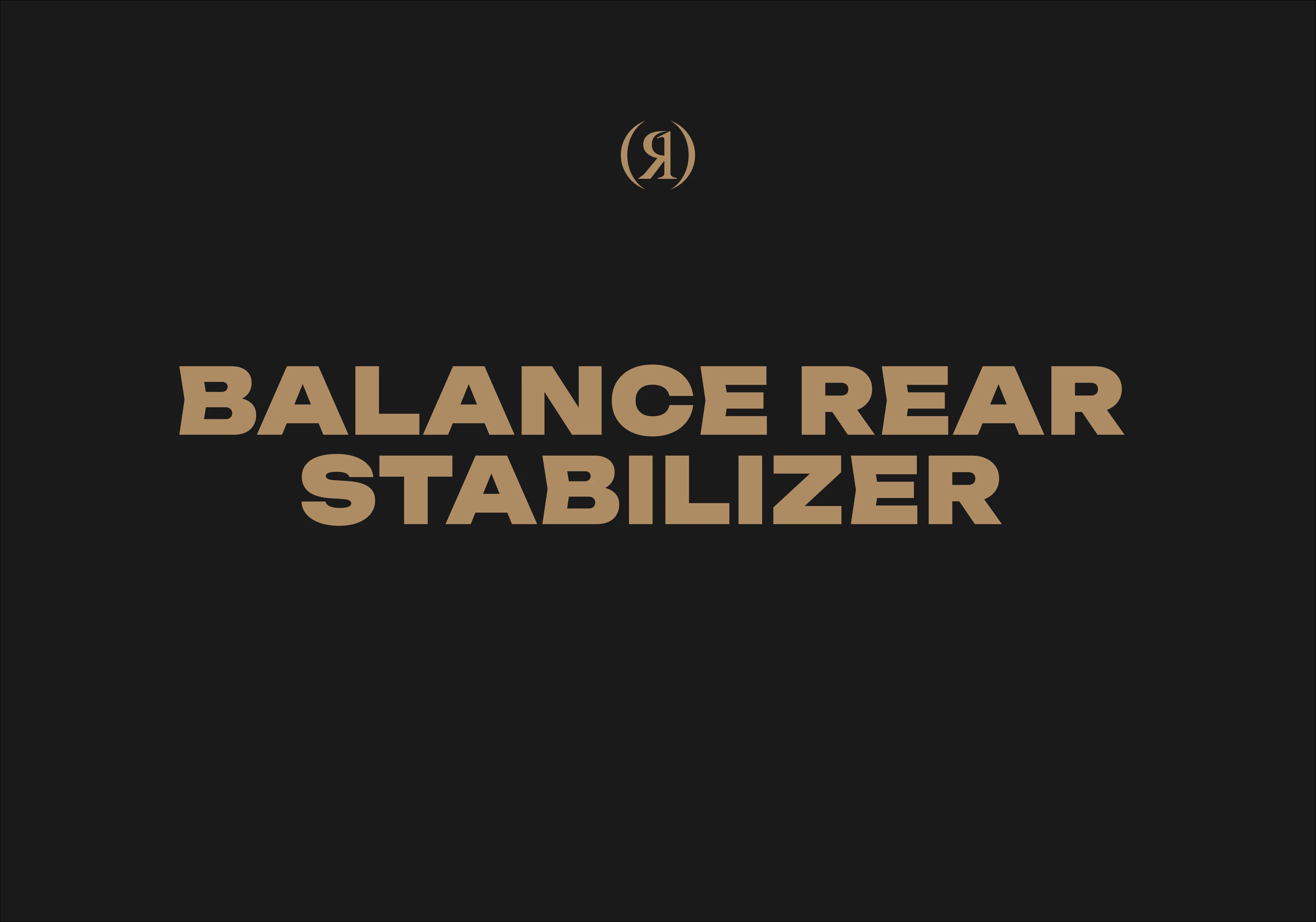 Balance Rear Stabilizer