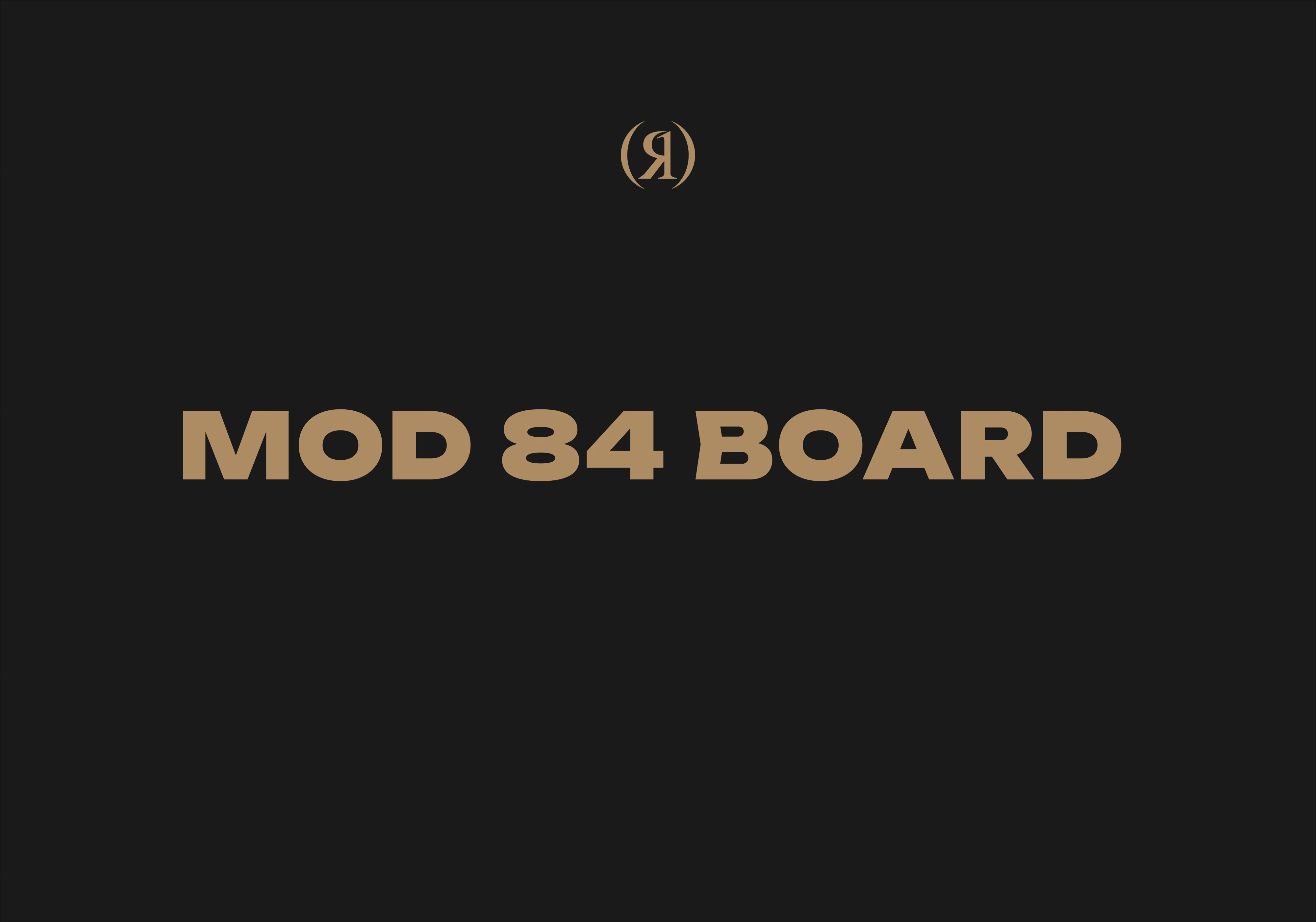 Mod 84 Board