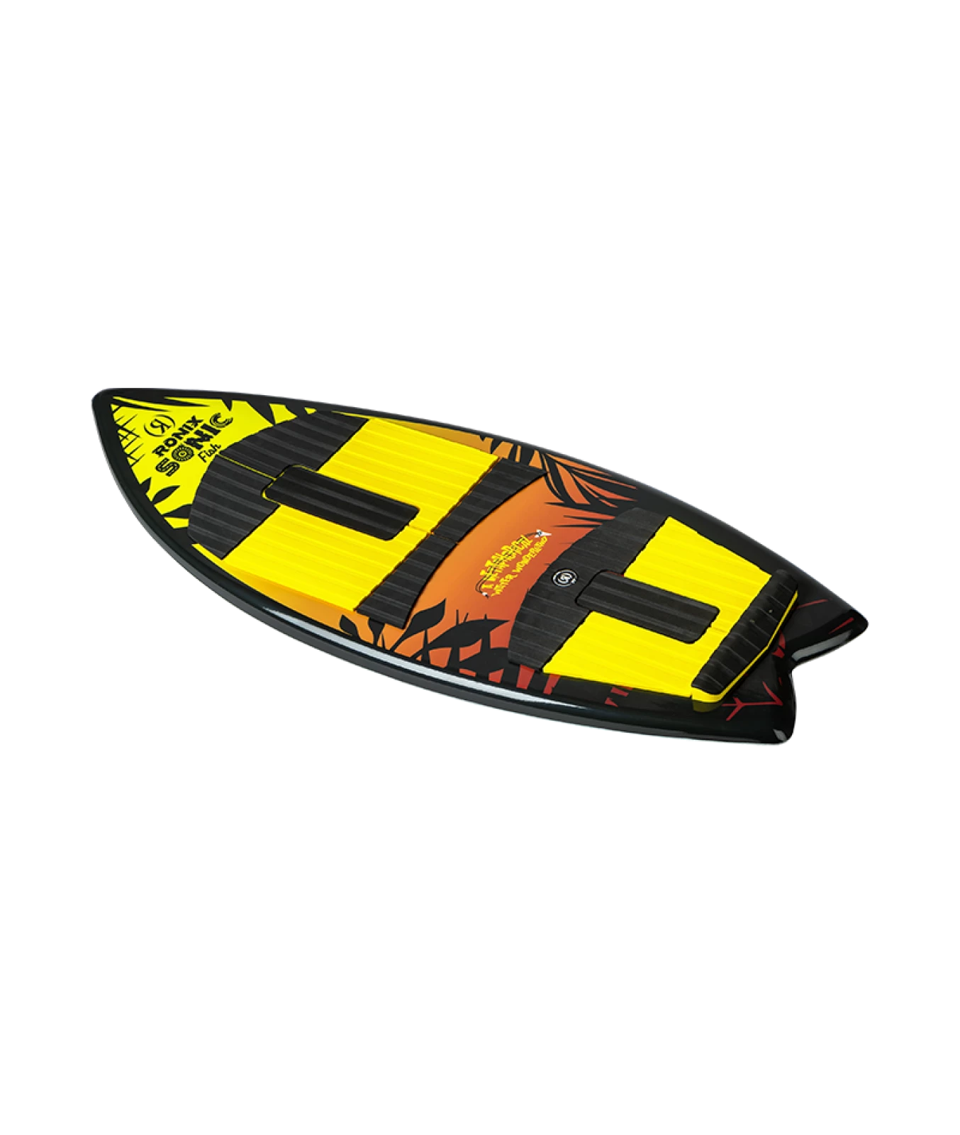 2025 RONIX WAKESURFER SONIC BOY'S FISH TOP ANGLE 1