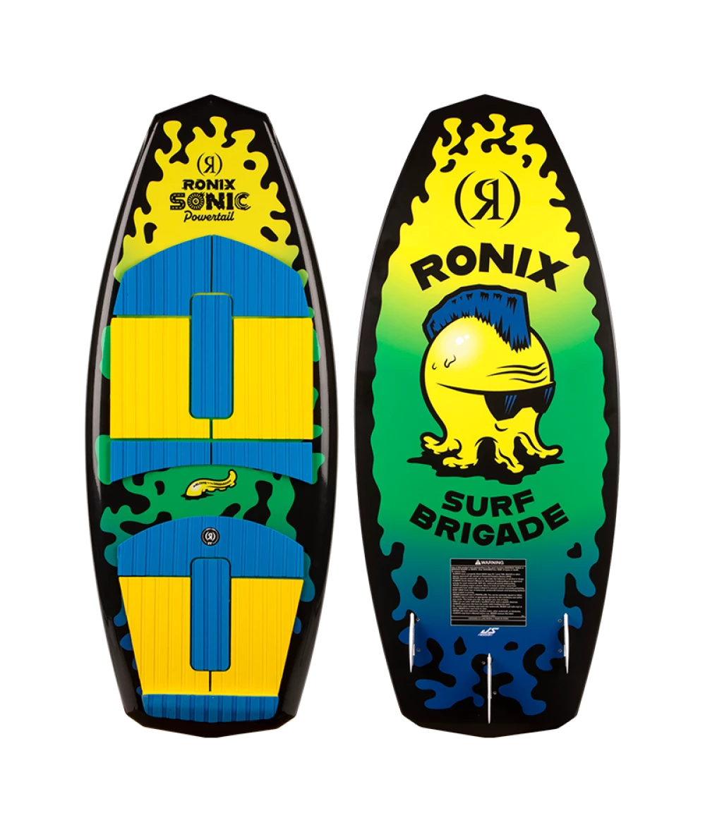 Ronix Fins | Alfred Polycarbonate Bottom Mount Surf Fin | Ronix Wake