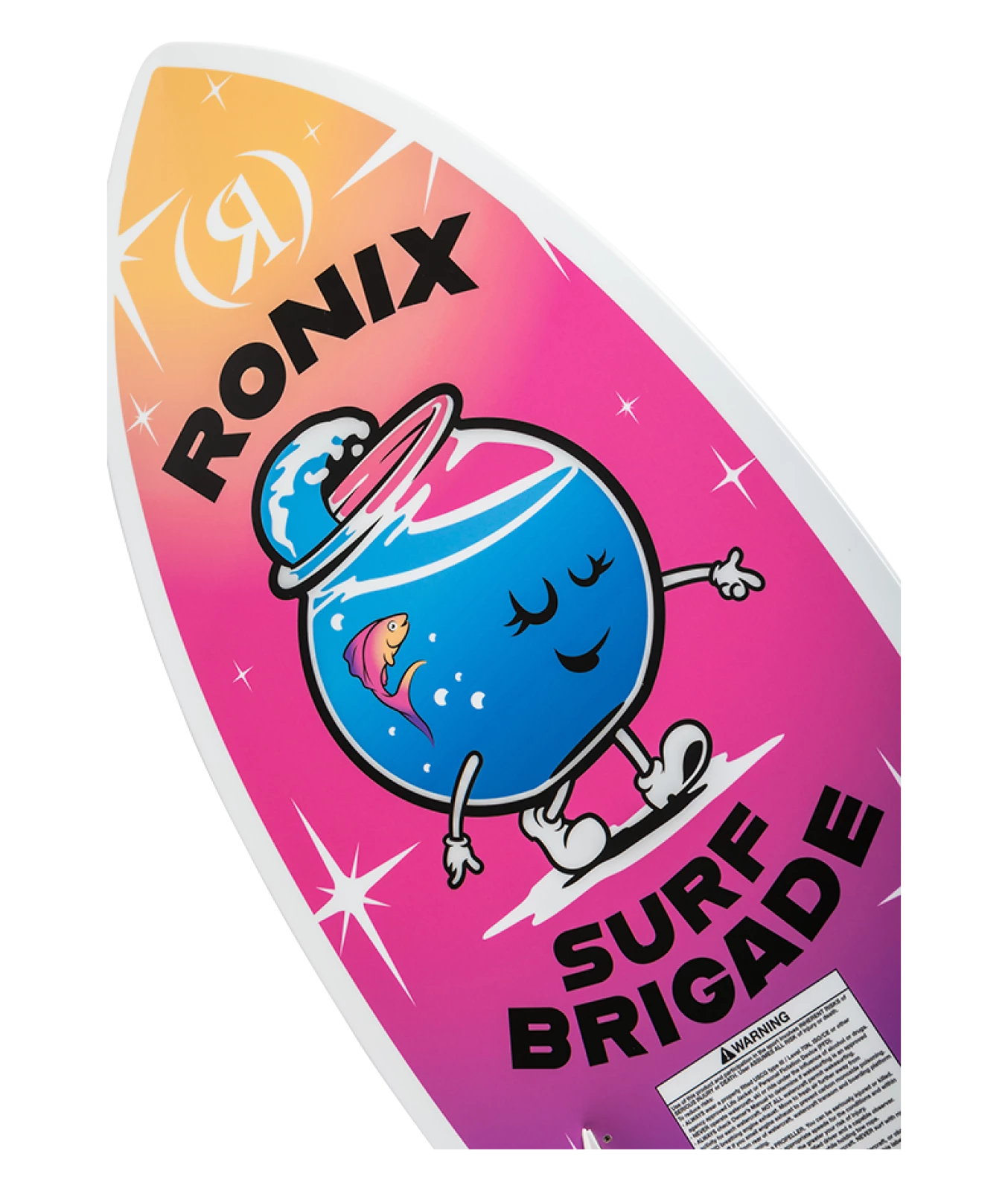 2025 RONIX WAKESURFER SONIC GIRL'S FISH INSET 6
