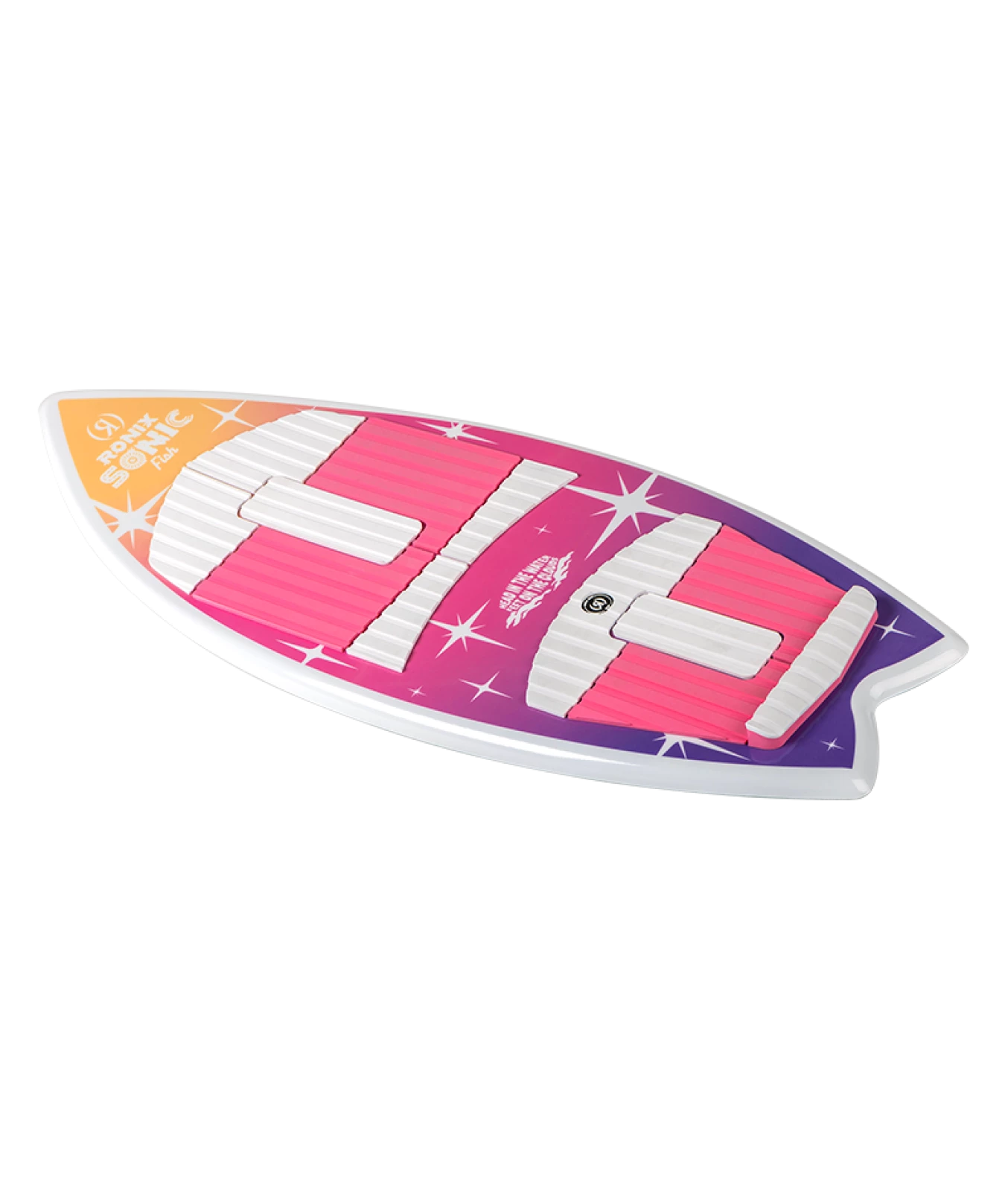 2025 RONIX WAKESURFER SONIC GIRL'S FISH TOP ANGLE 2