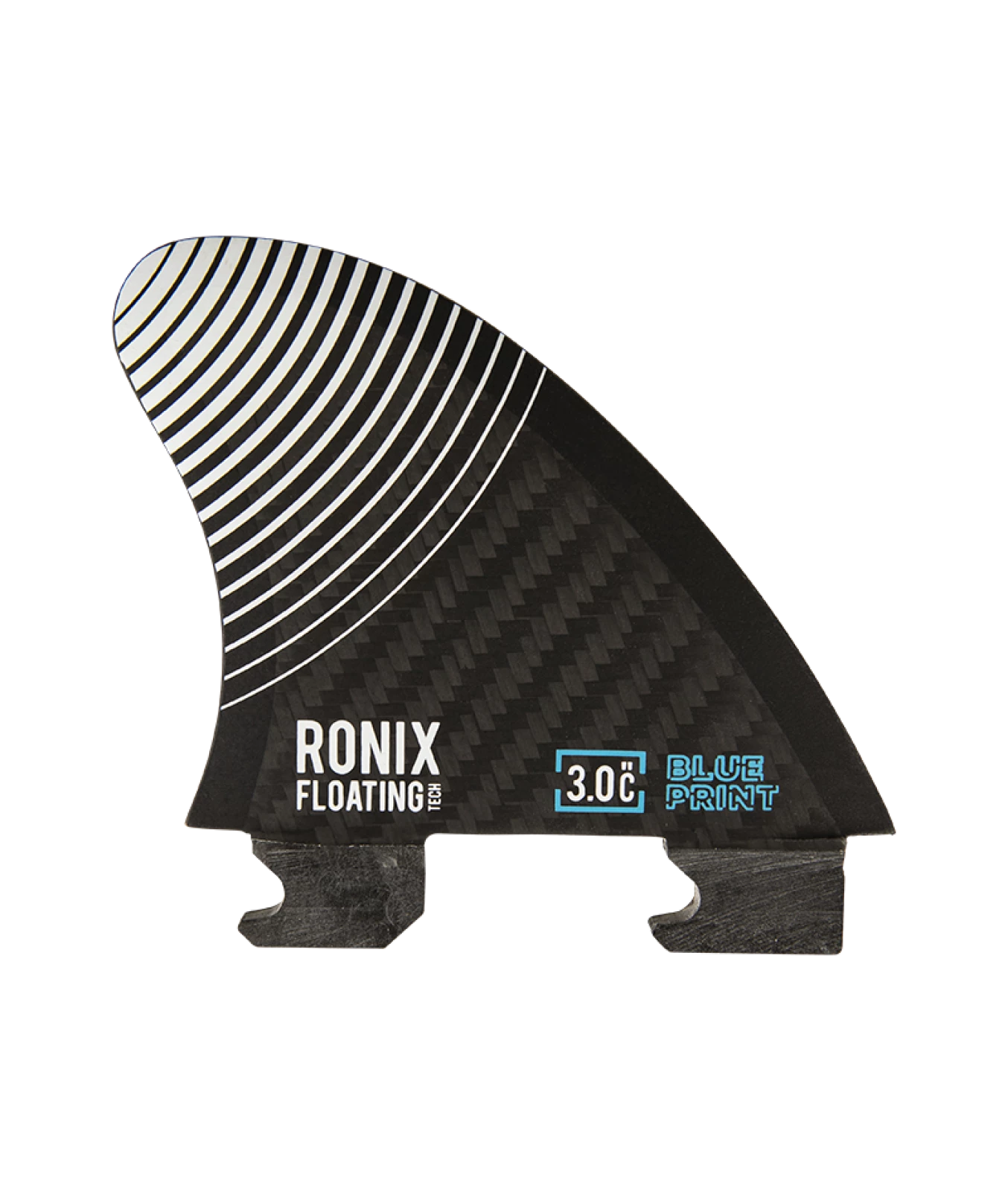 2023 RONIX WAKESURF FINS BLUEPRINT 3.0_ CENTER SIDE A