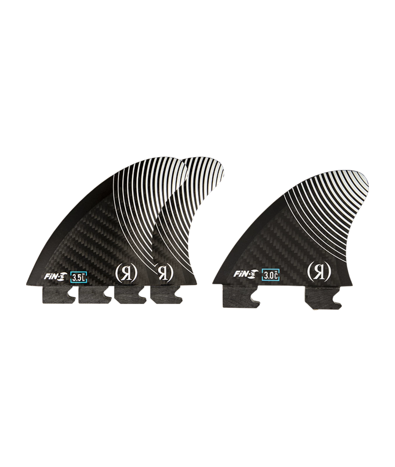 2023 RONIX WAKESURF FINS BLUEPRINT 3.5_ LEFT SIDE B copy