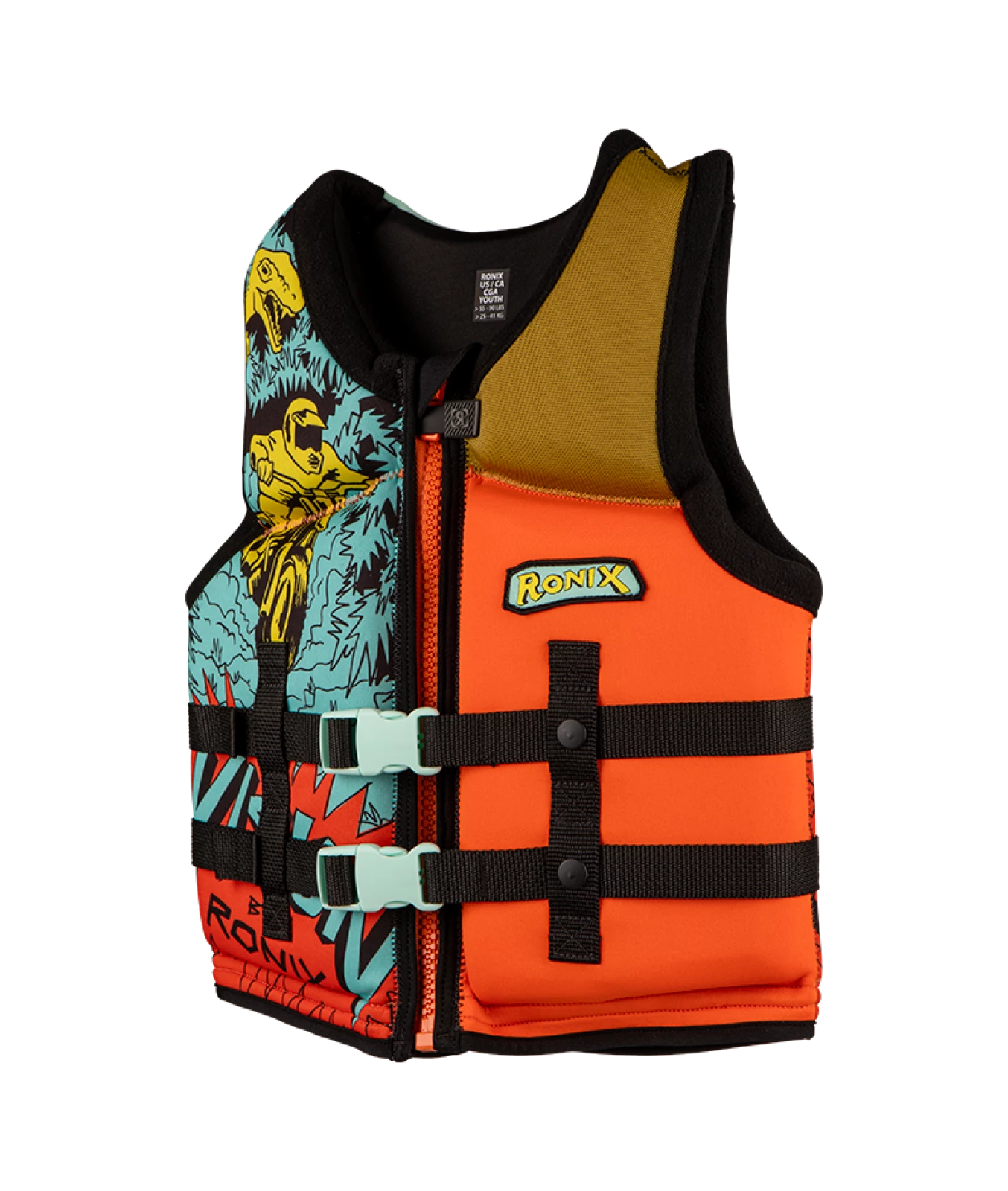 2025 RONIX CGA VEST VISION YOUTH 3-4 LEFT