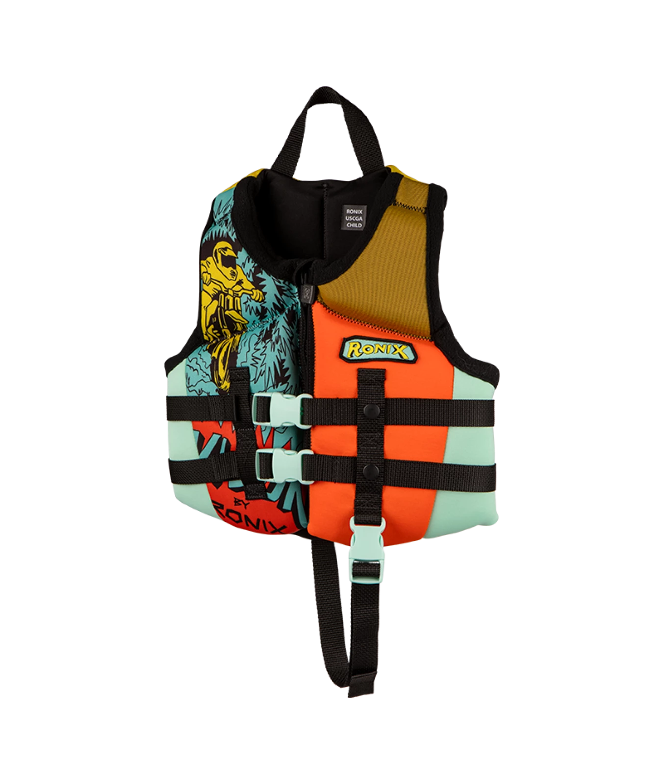 2025 RONIX CGA VEST VISION CHILD 3-4 LEFT